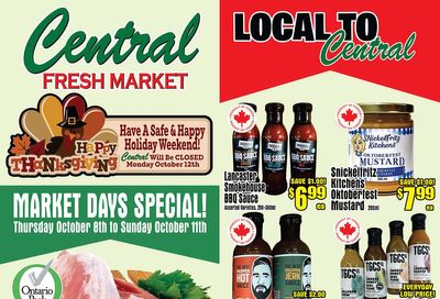 Central Fresh Market Flyer October 8 to 15
