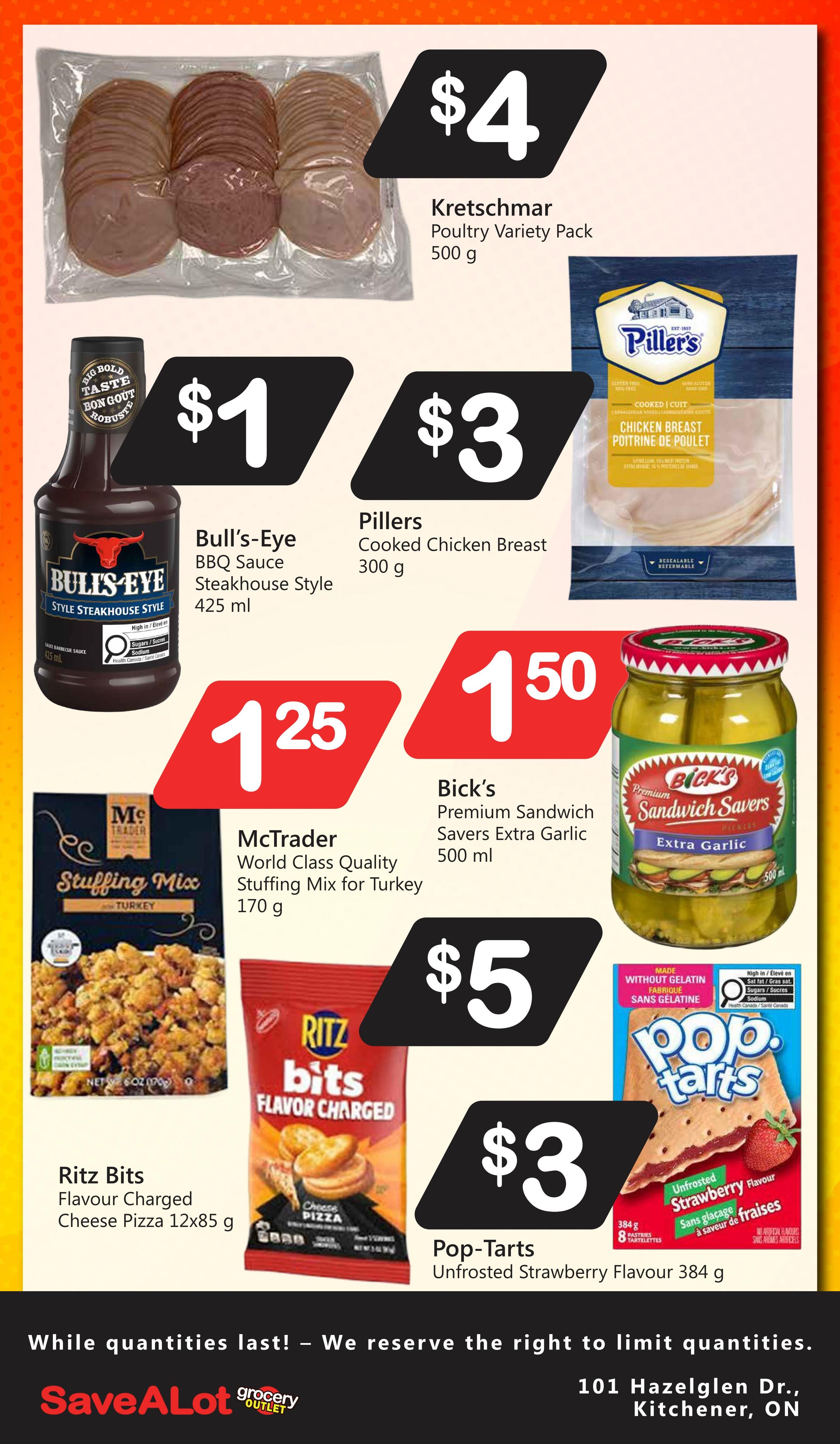 SaveALot Grocery Outlet Flyer October 8 to 14