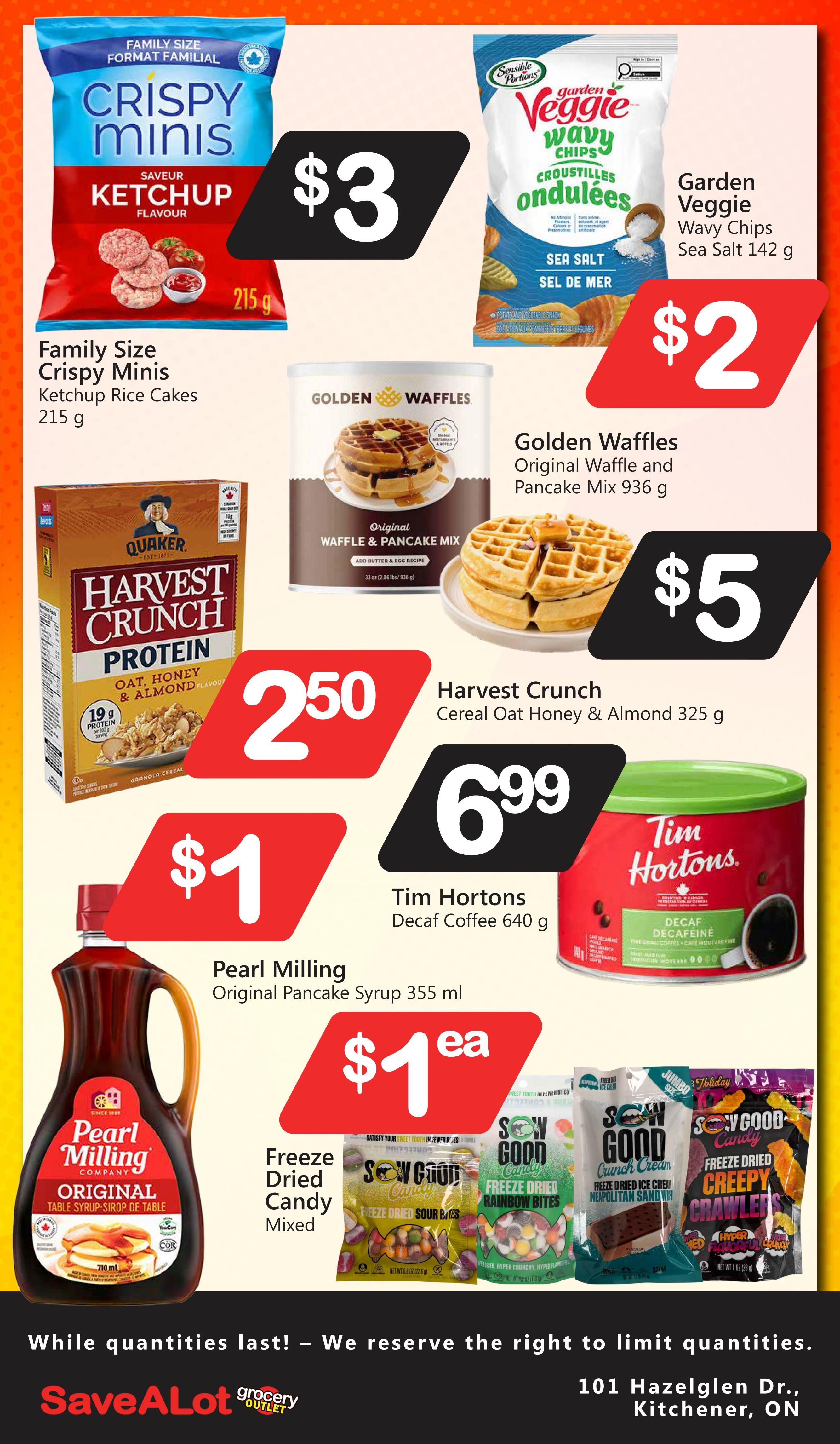 SaveALot Grocery Outlet Flyer October 8 to 14