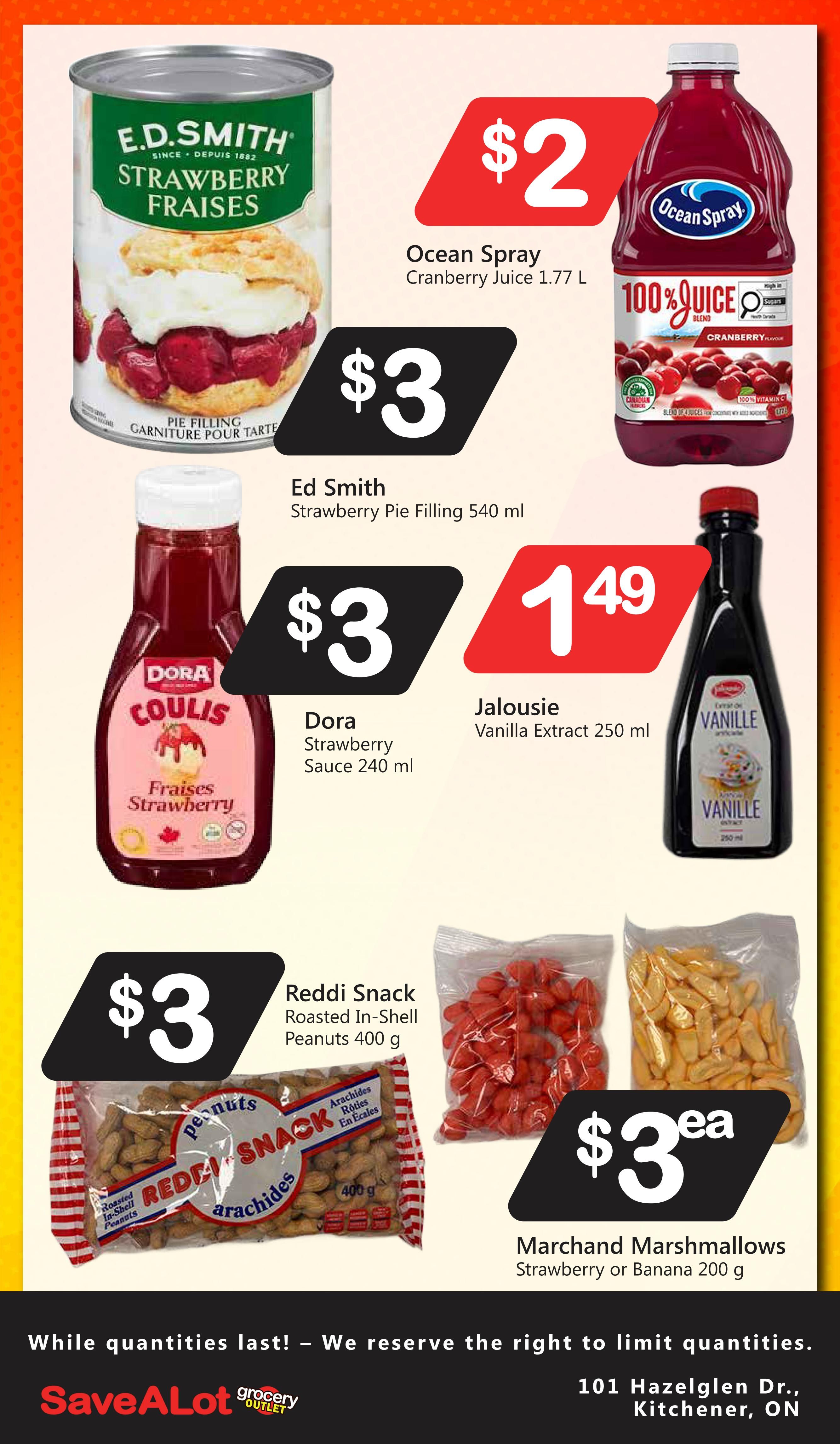 SaveALot Grocery Outlet Flyer October 8 to 14