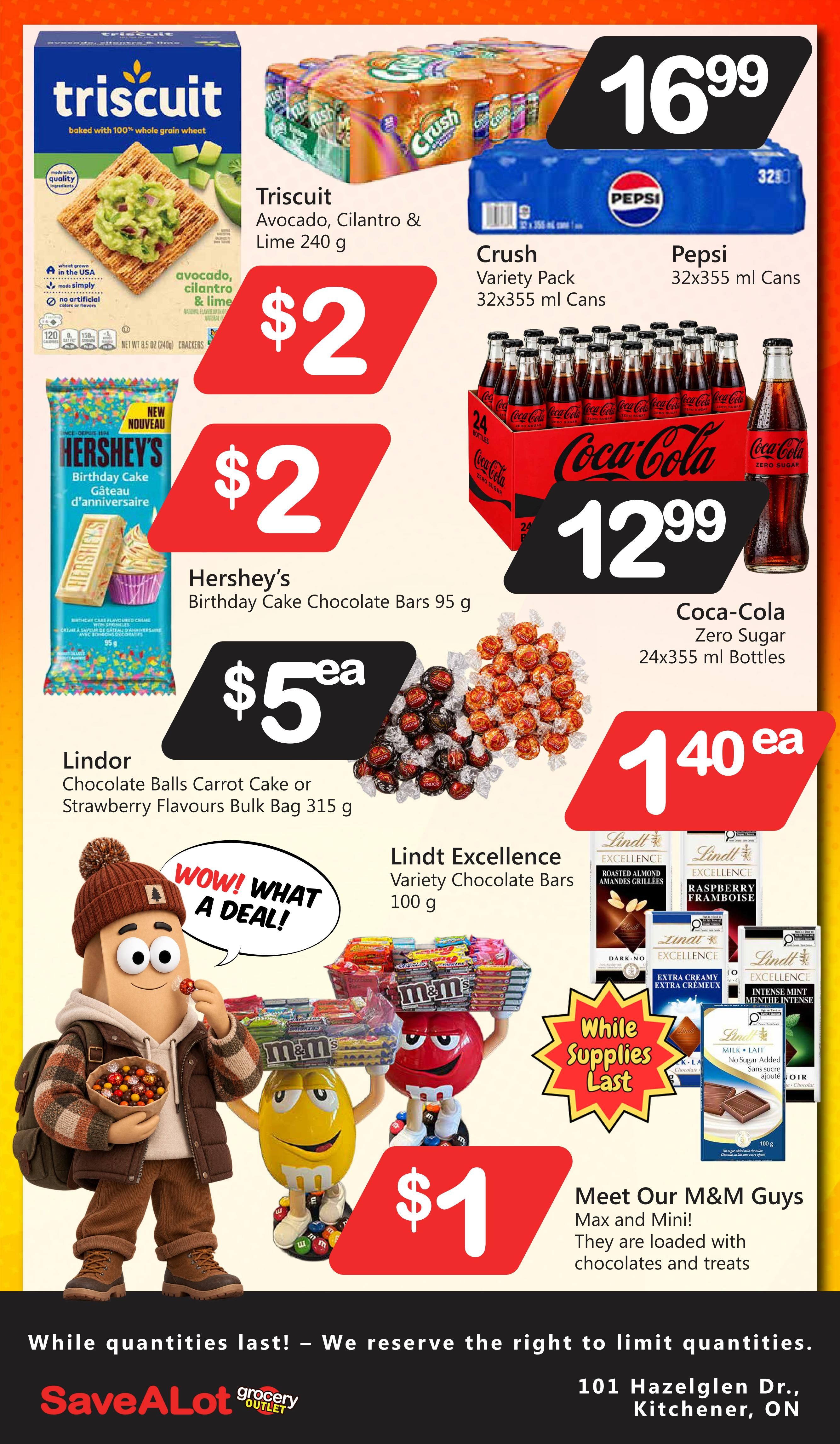 SaveALot Grocery Outlet Flyer October 8 to 14
