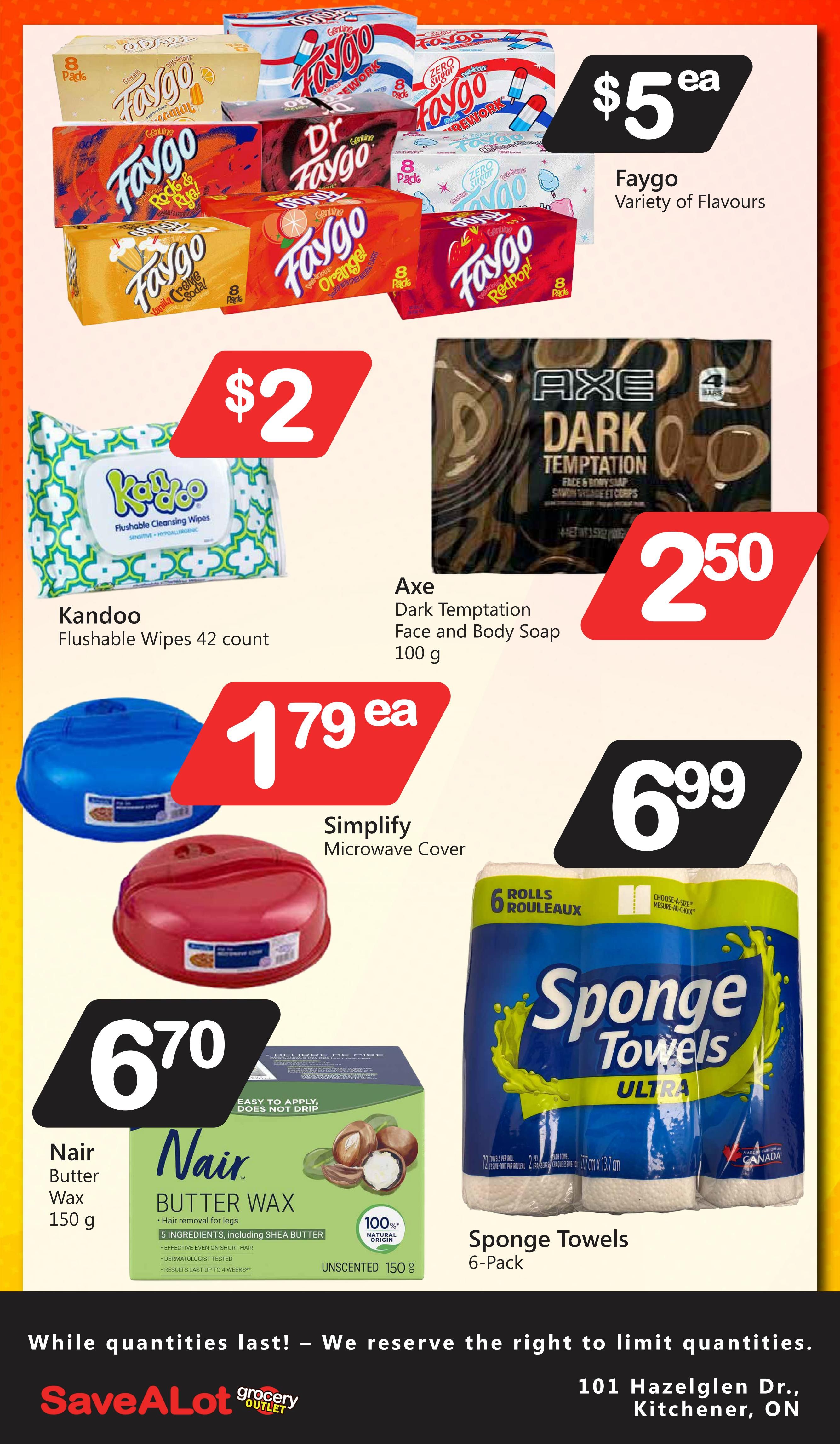 SaveALot Grocery Outlet Flyer October 8 to 14
