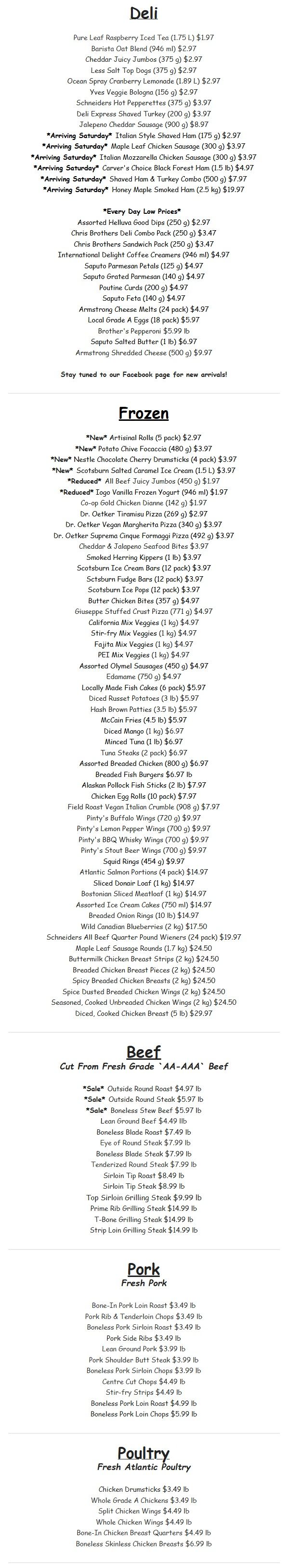 Gateway Meat Market Flyer October 8 to 14