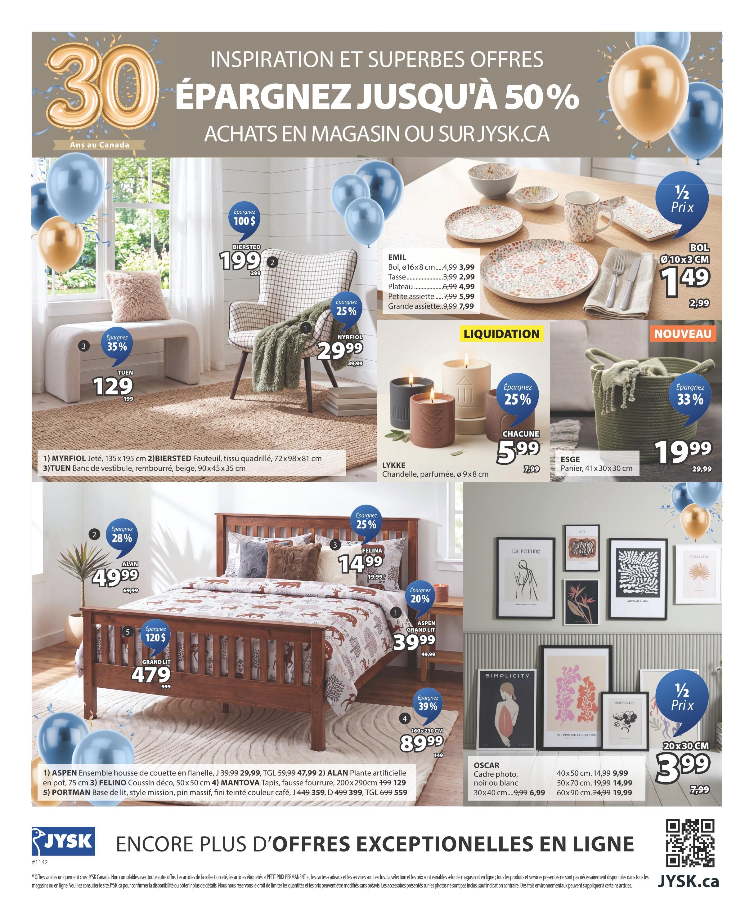 JYSK (QC) Flyer October 8 to 21