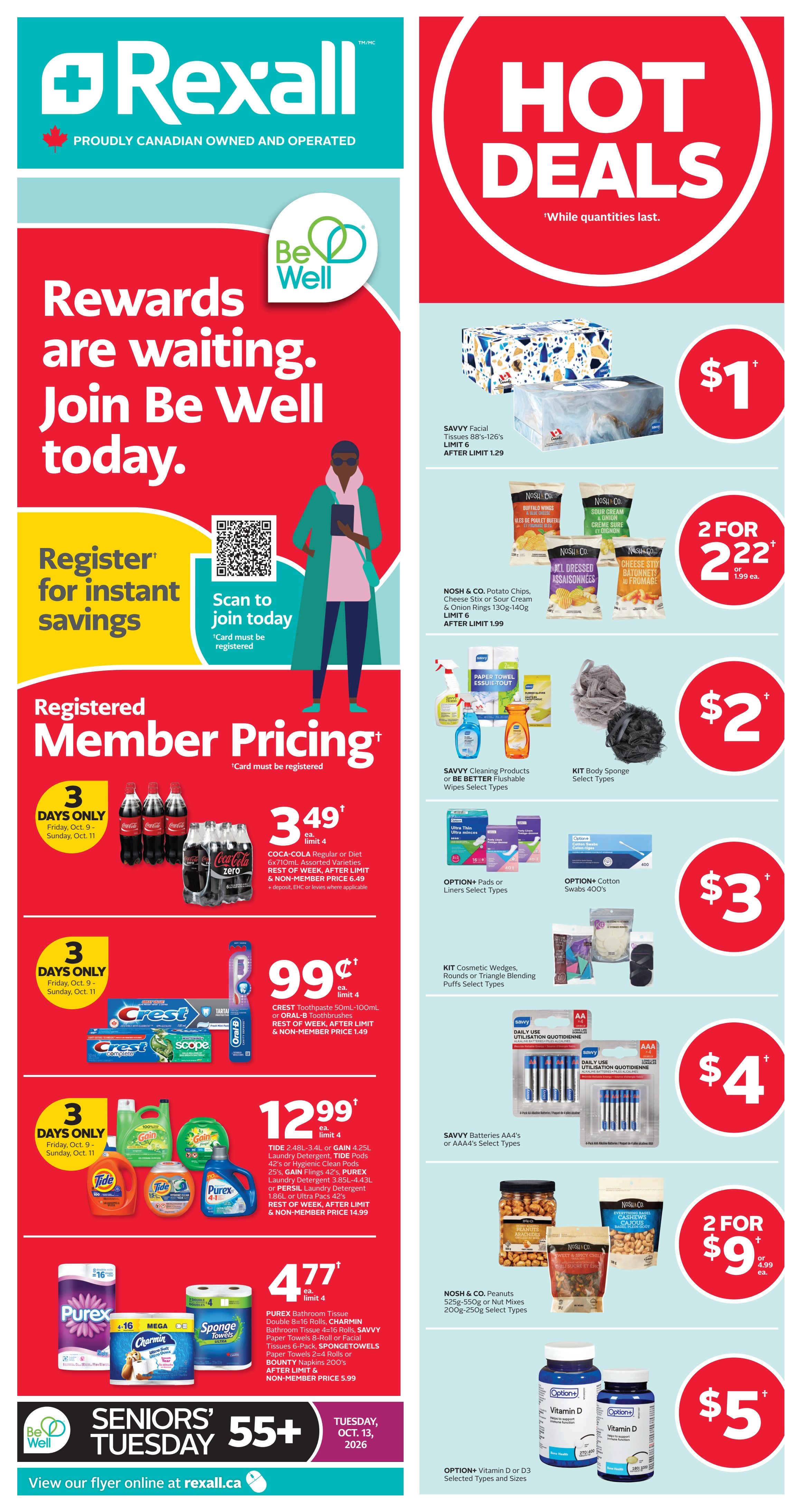 Rexall (AB, SK) Flyer October 9 to 15