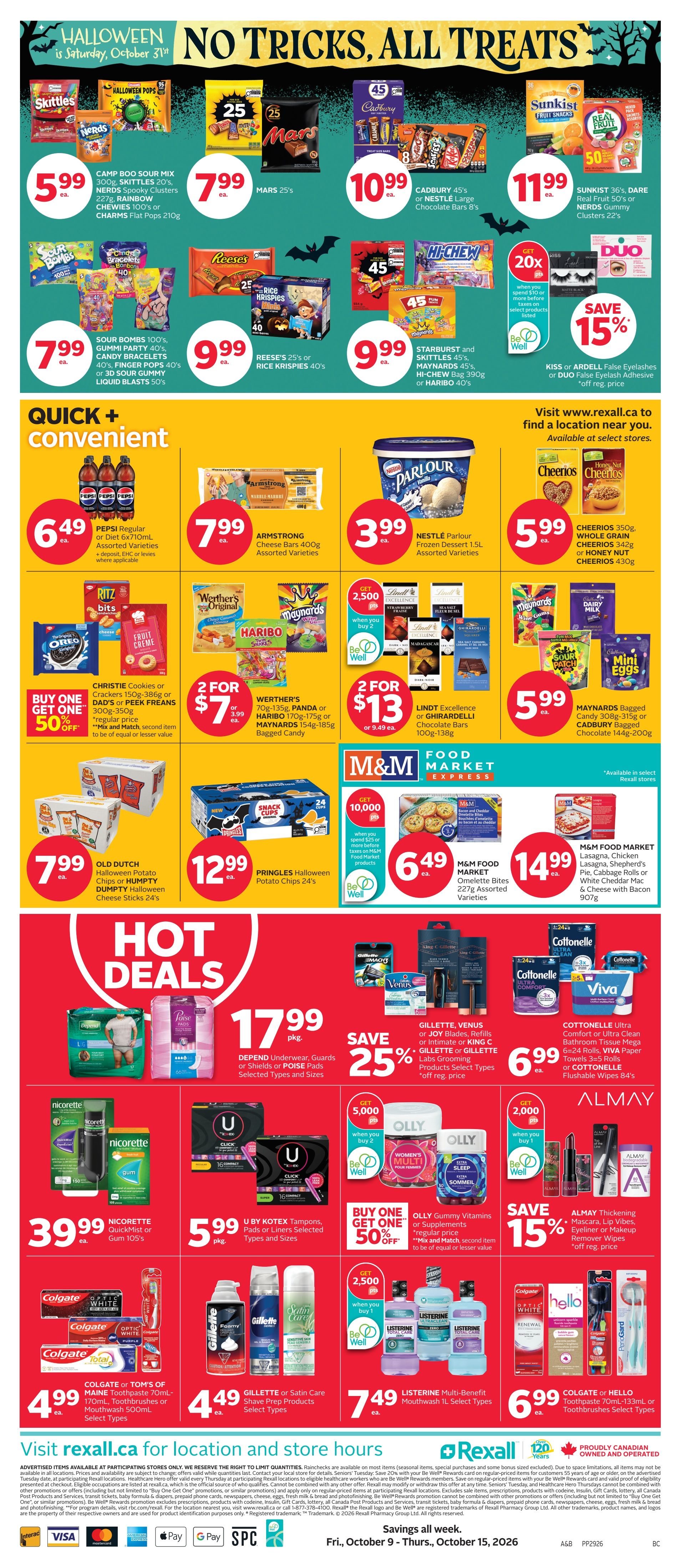 Rexall (BC) Flyer October 9 to 15