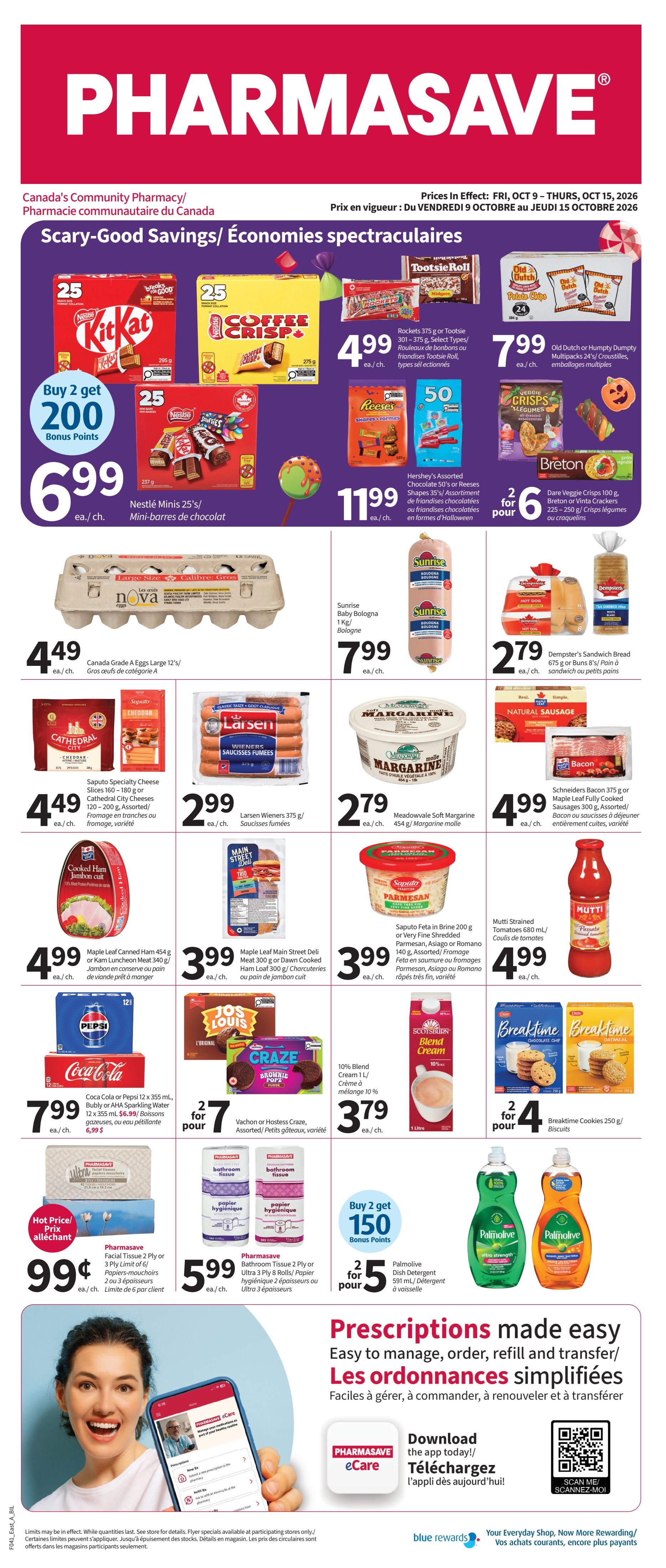 Pharmasave (NB) Flyer October 9 to 15