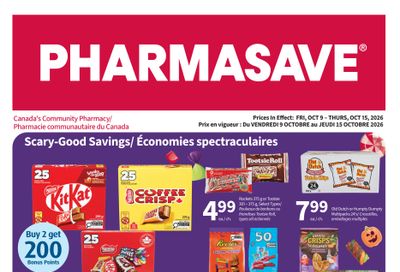 Pharmasave (NB) Flyer October 9 to 15