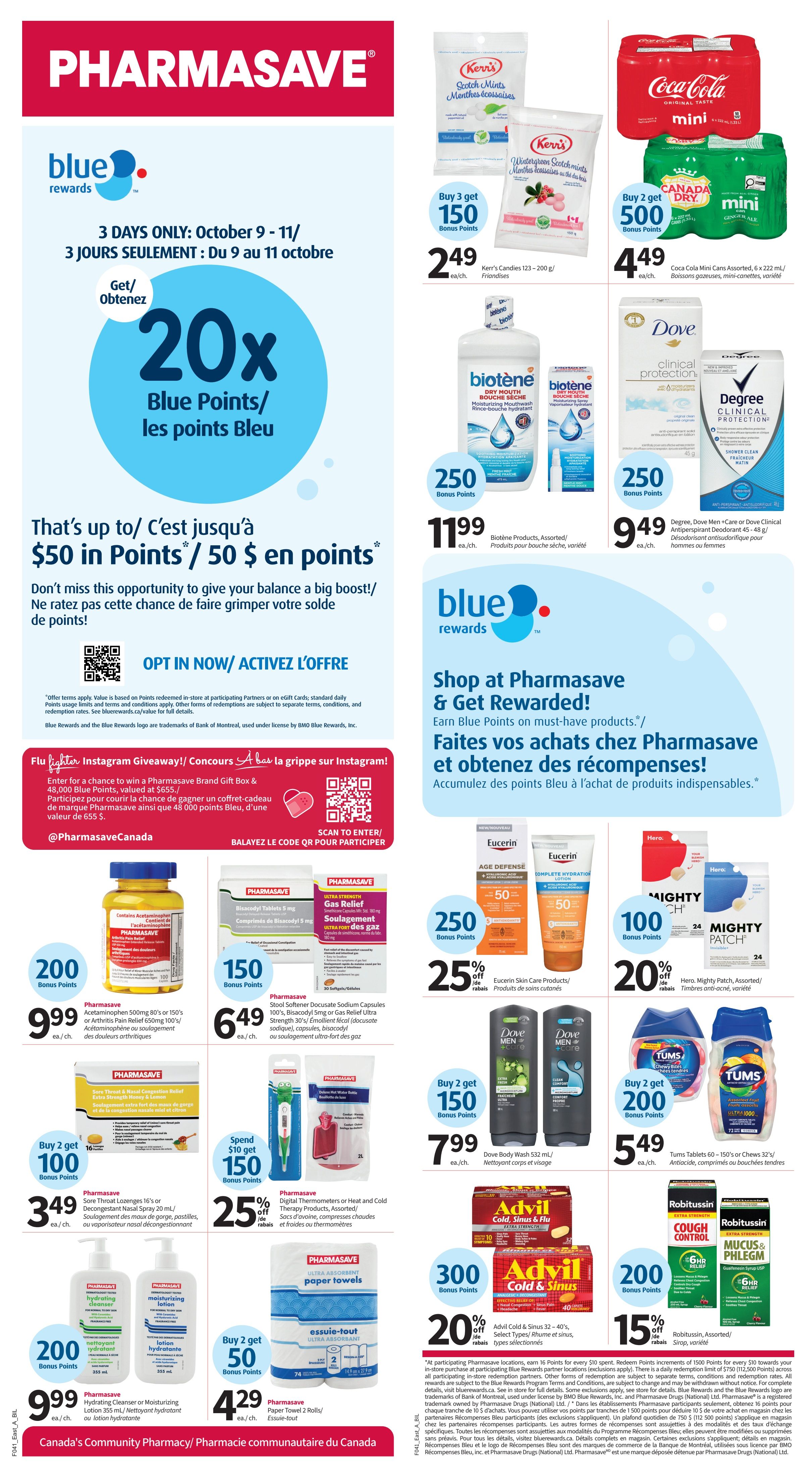 Pharmasave (NB) Flyer October 9 to 15