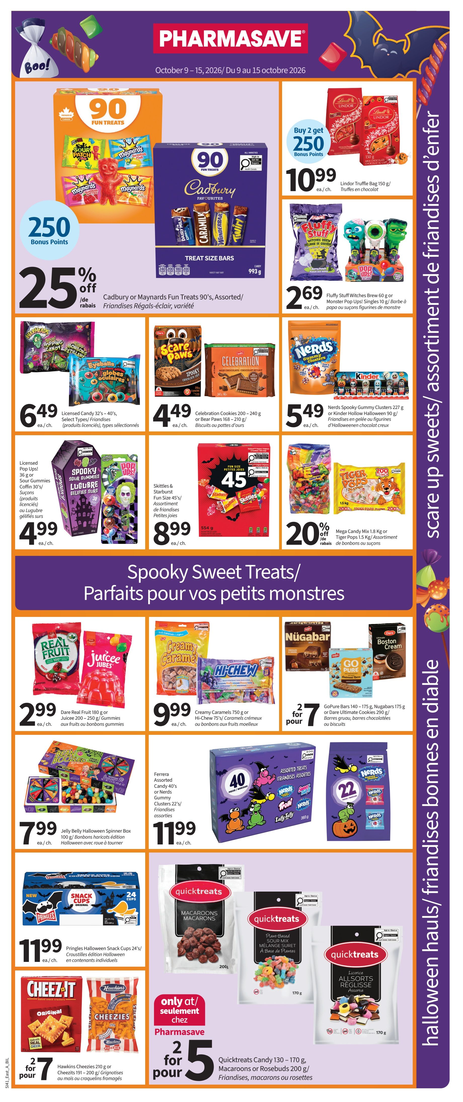 Pharmasave (NB) Flyer October 9 to 15