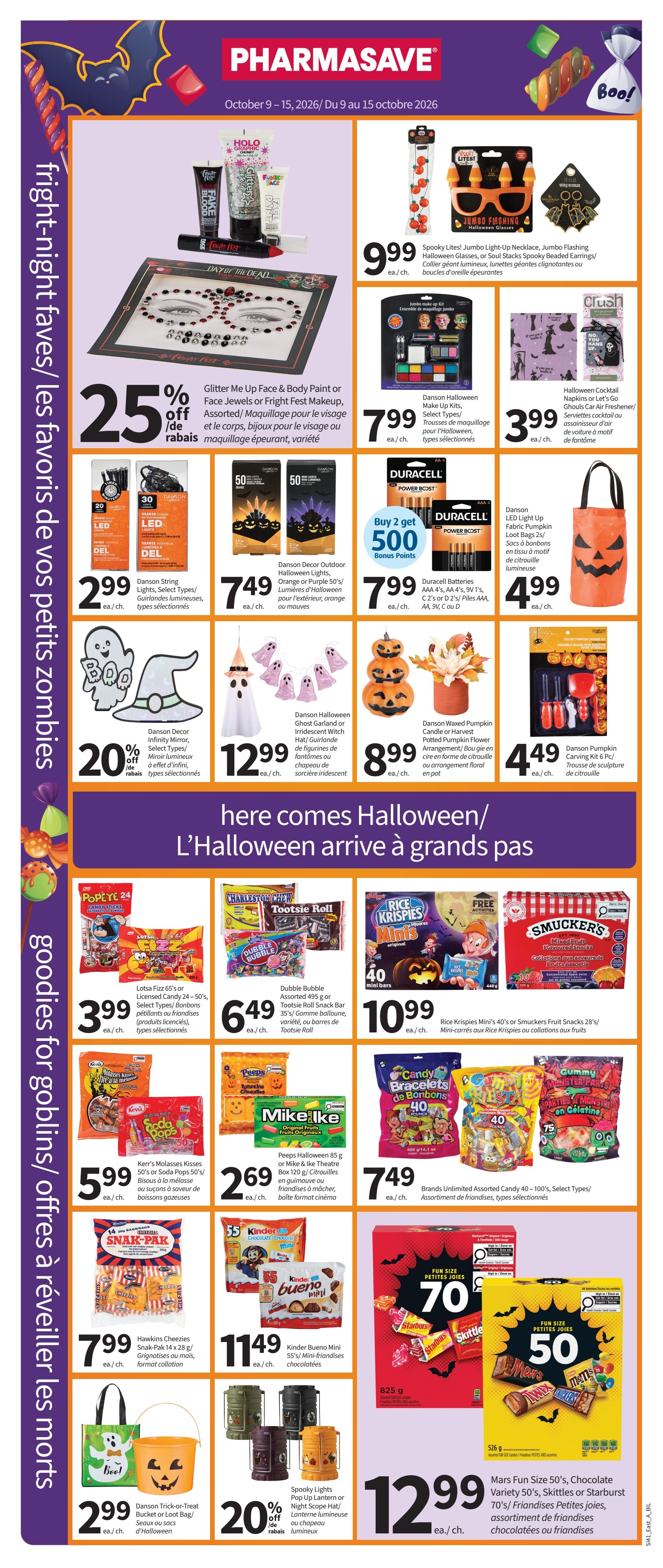 Pharmasave (NB) Flyer October 9 to 15