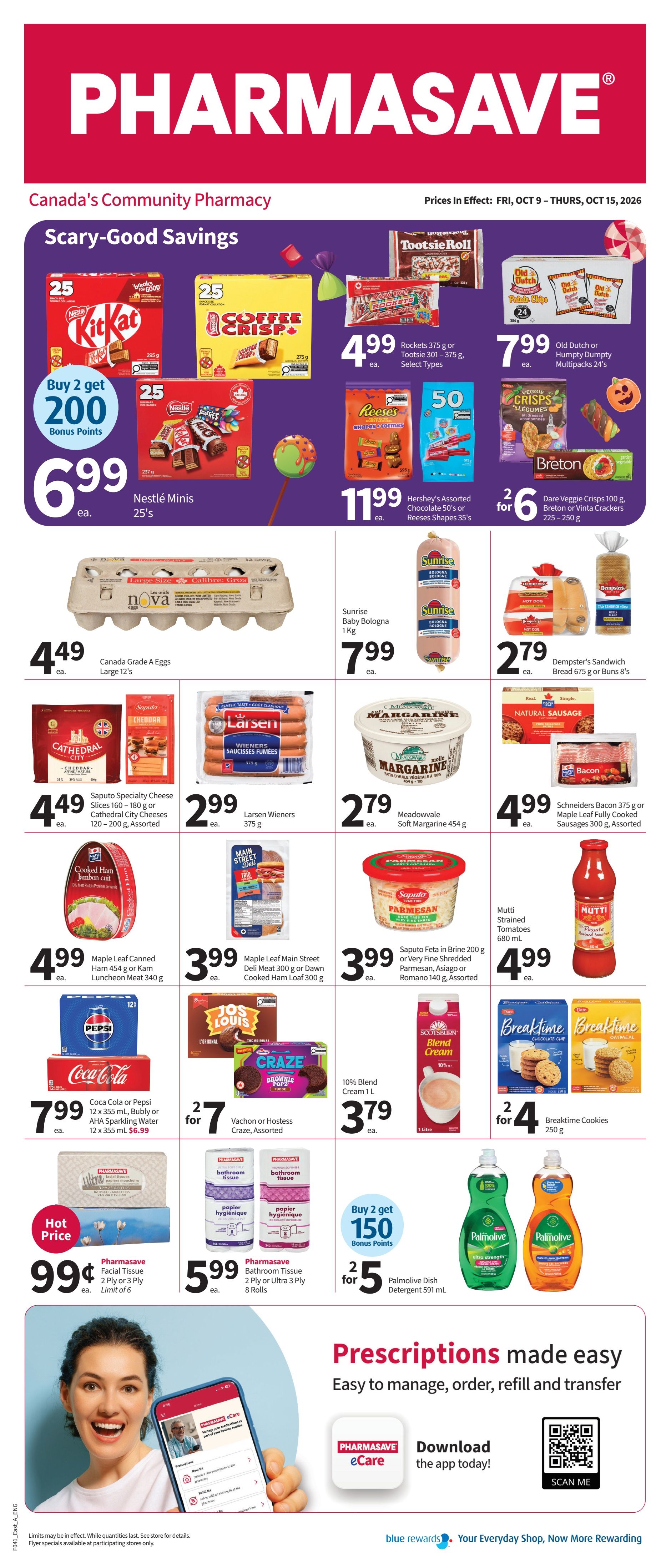 Pharmasave (Atlantic) Flyer October 9 to 15