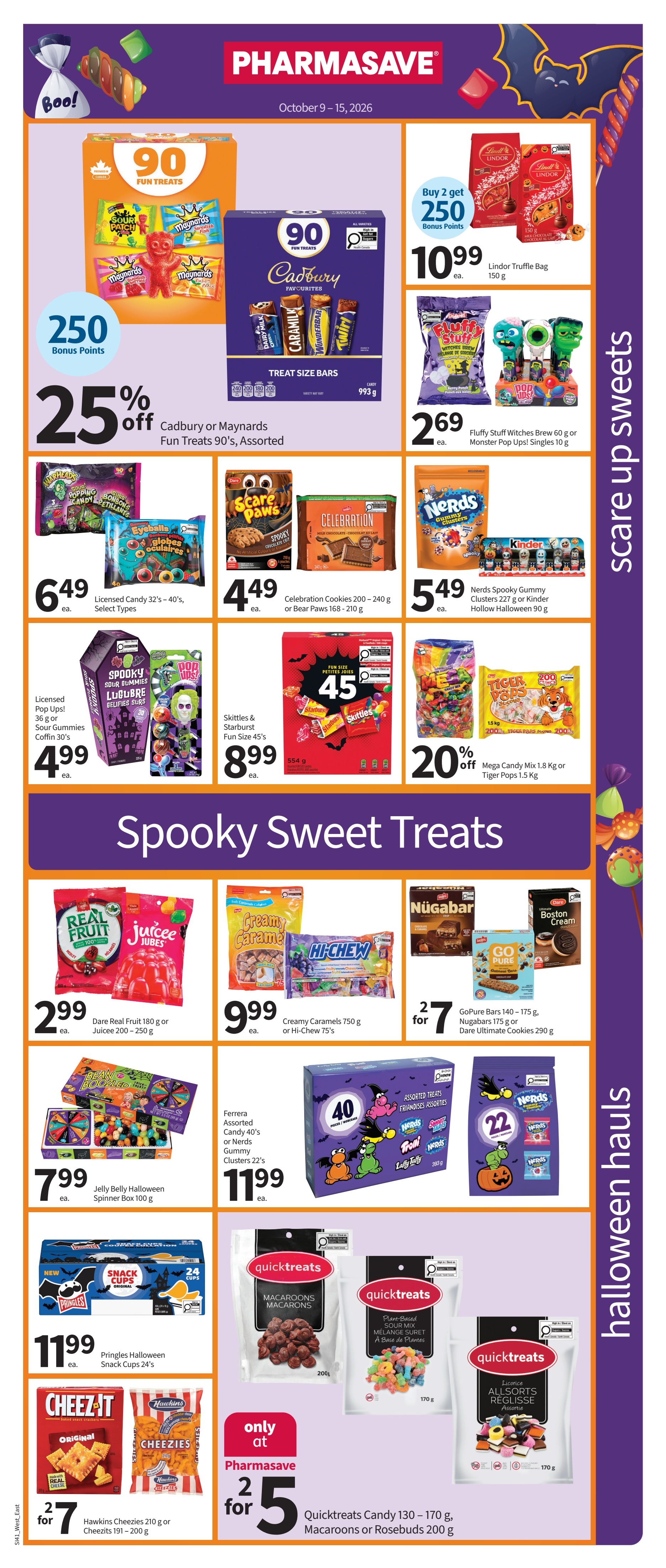 Pharmasave (Atlantic) Flyer October 9 to 15