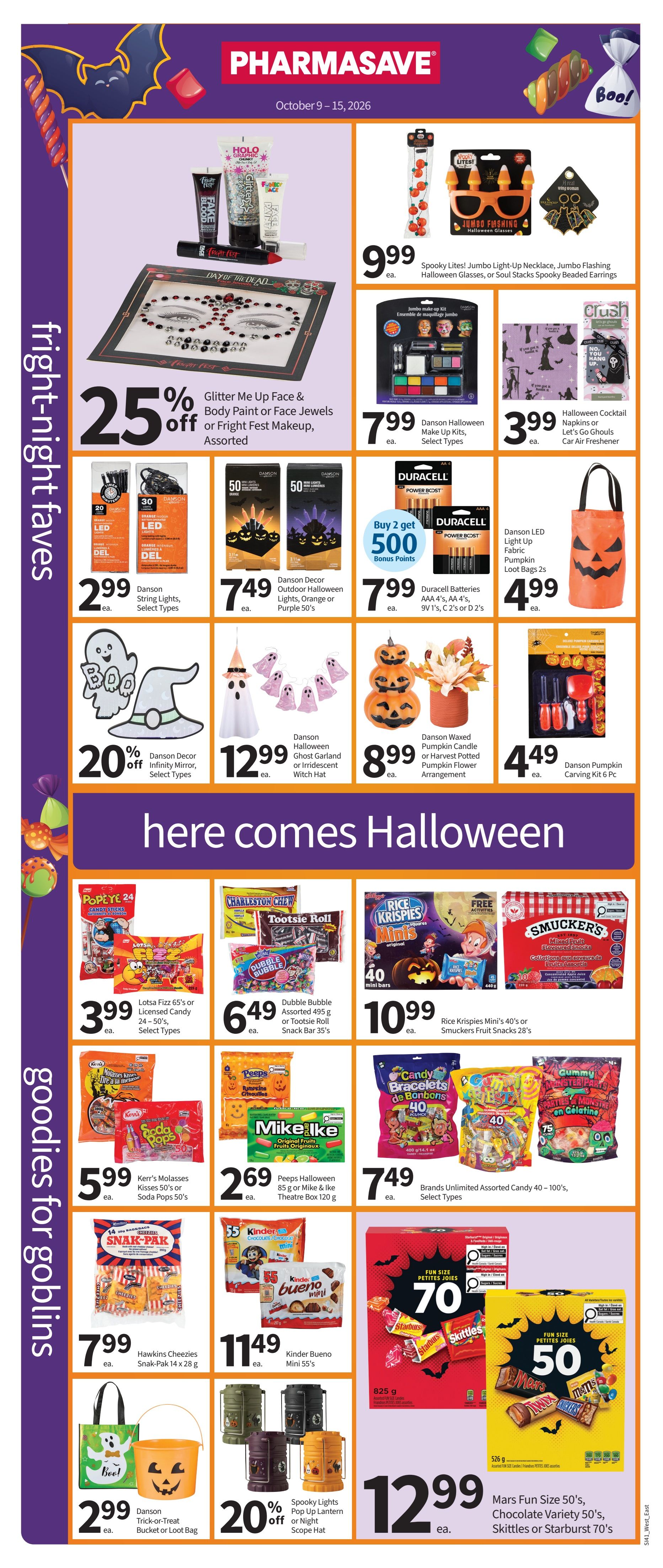 Pharmasave (Atlantic) Flyer October 9 to 15