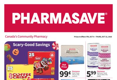 Pharmasave (ON & West) Flyer October 9 to 22