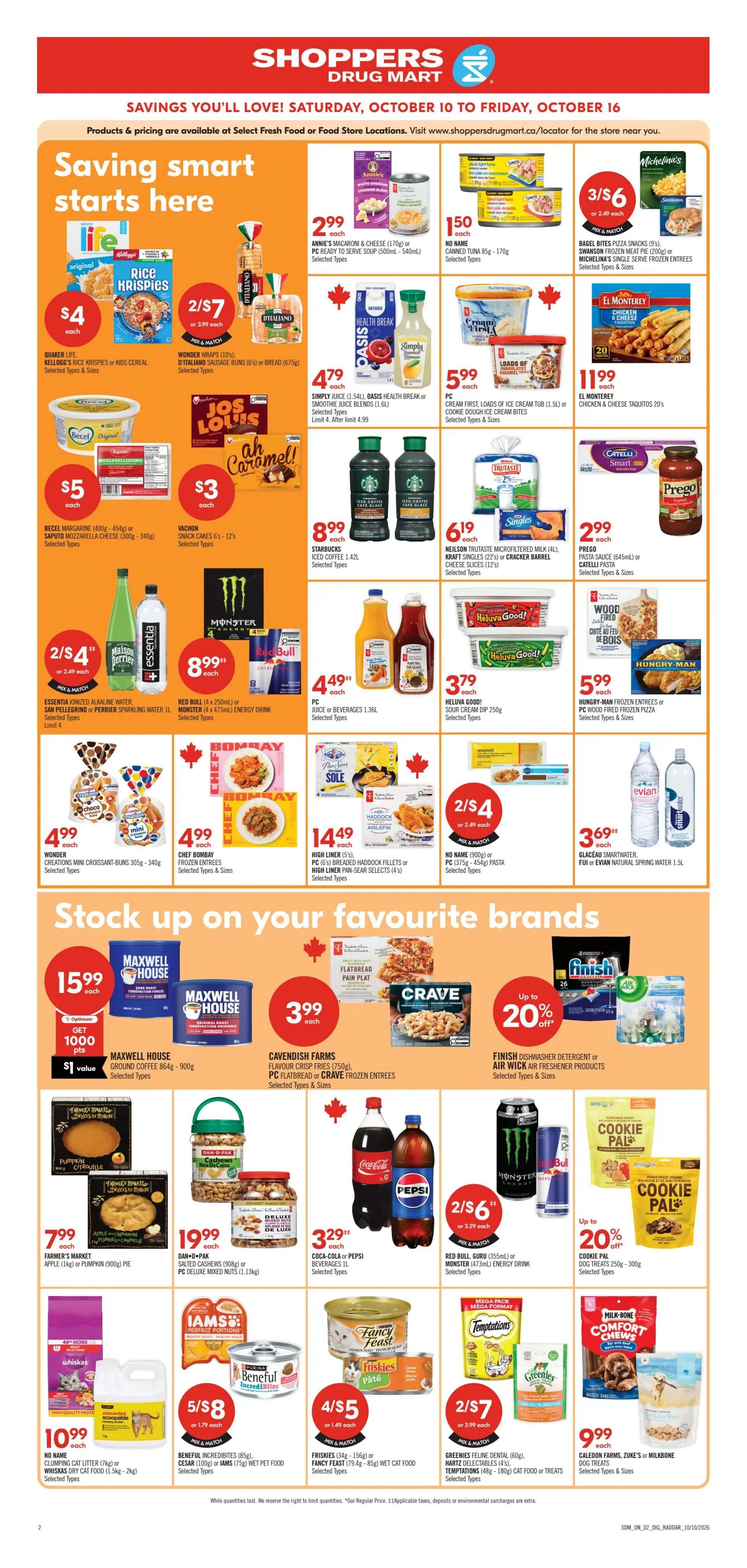 Shoppers Drug Mart (ON) Flyer October 10 to 16
