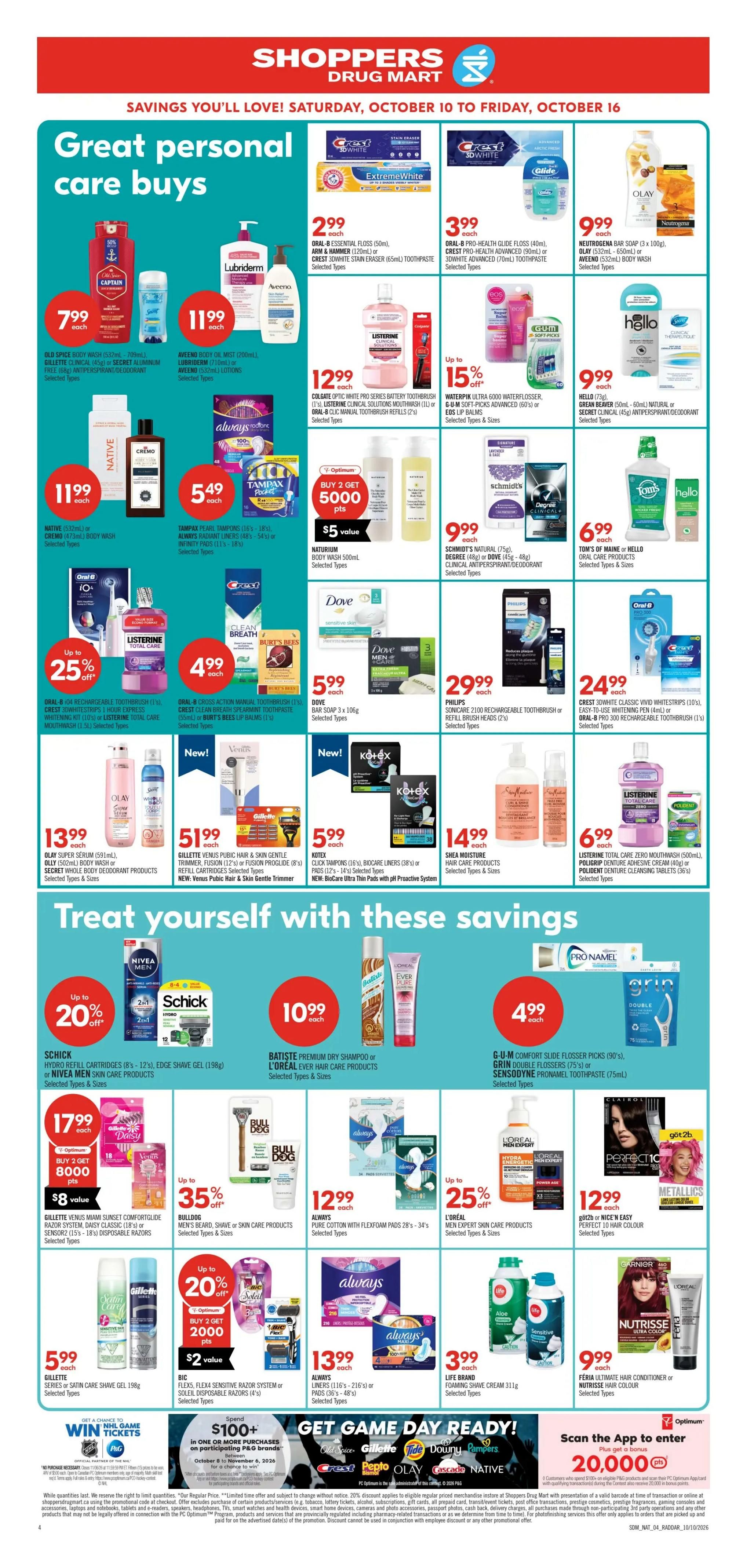 Shoppers Drug Mart (Atlantic) Flyer October 10 to 16