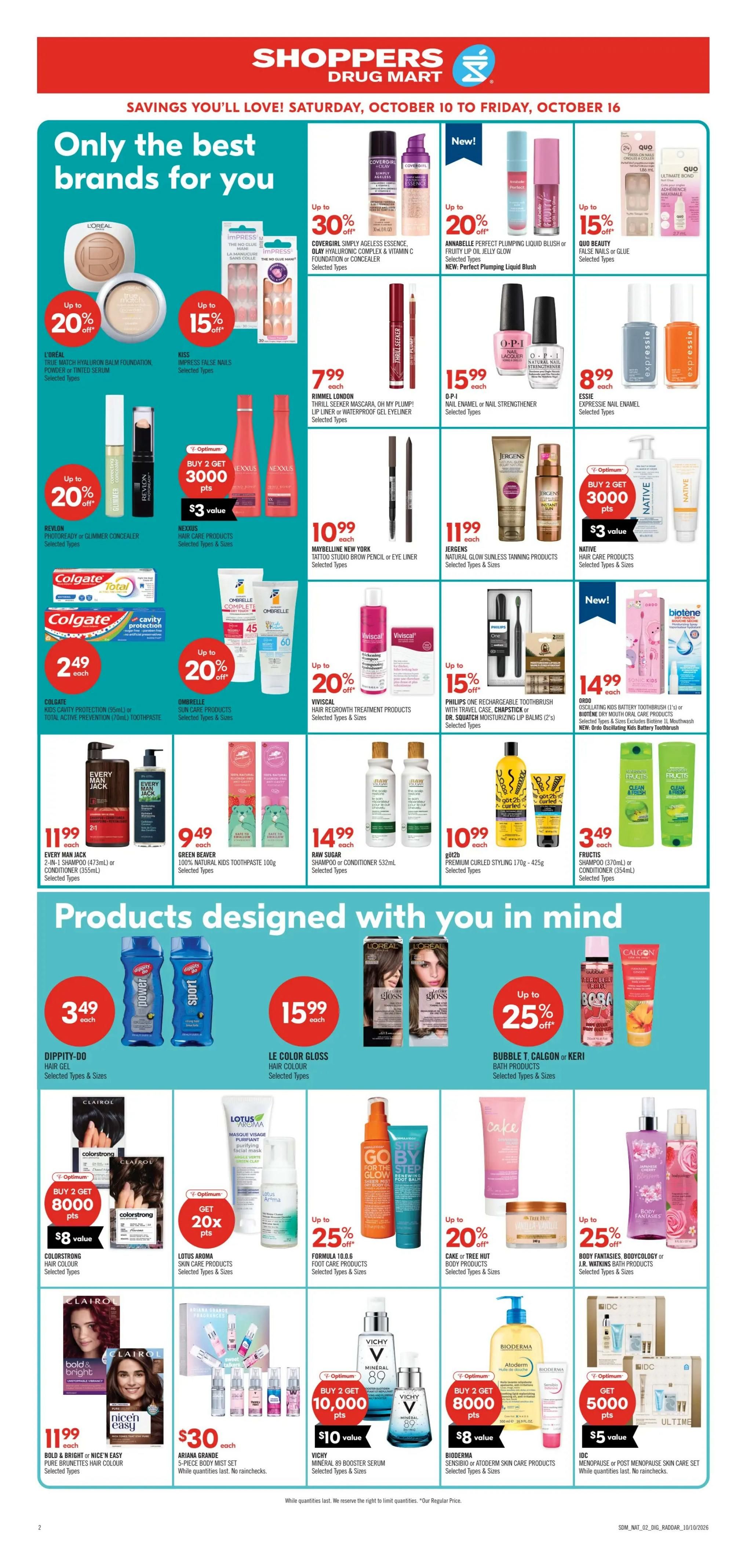 Shoppers Drug Mart (Atlantic) Flyer October 10 to 16