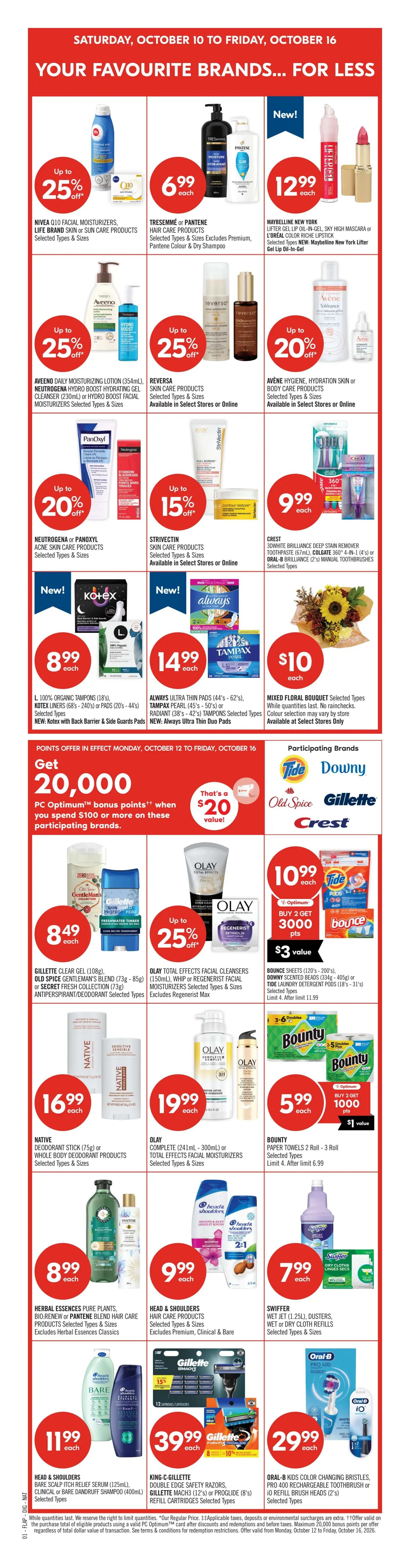 Shoppers Drug Mart (Atlantic) Flyer October 10 to 16