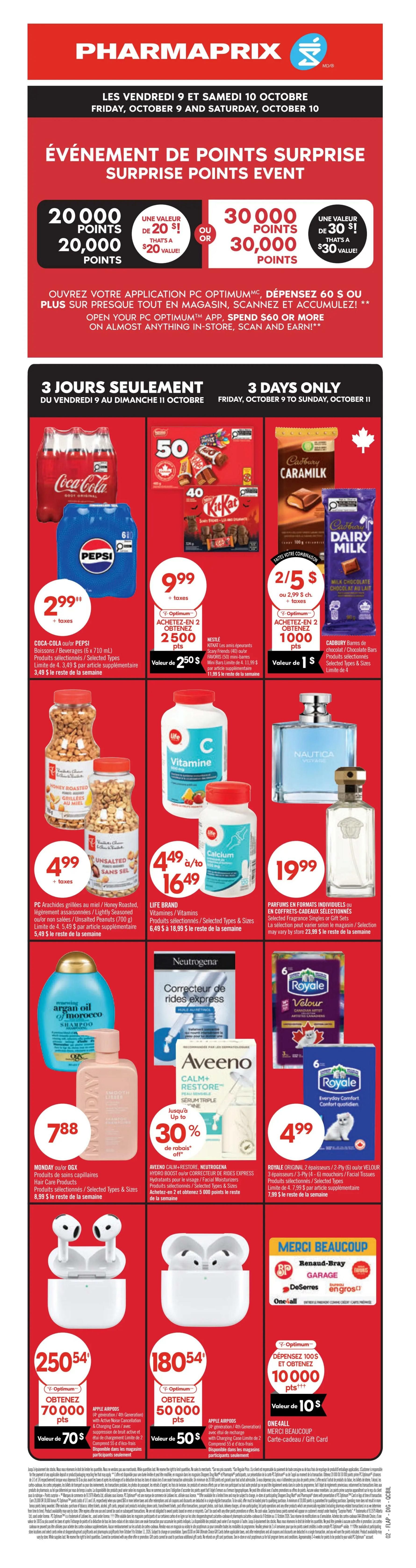 Pharmaprix Flyer October 10 to 16