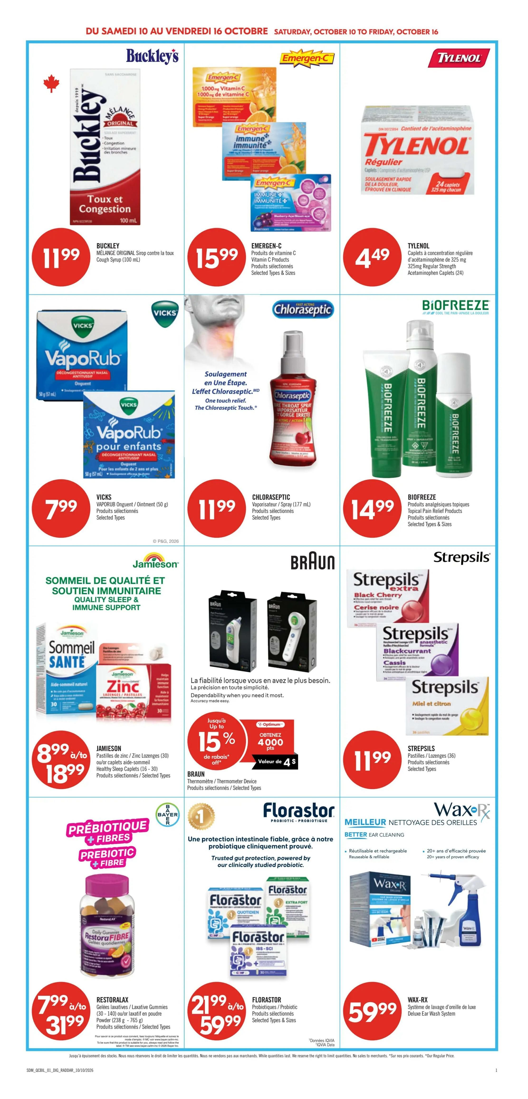 Pharmaprix Flyer October 10 to 16