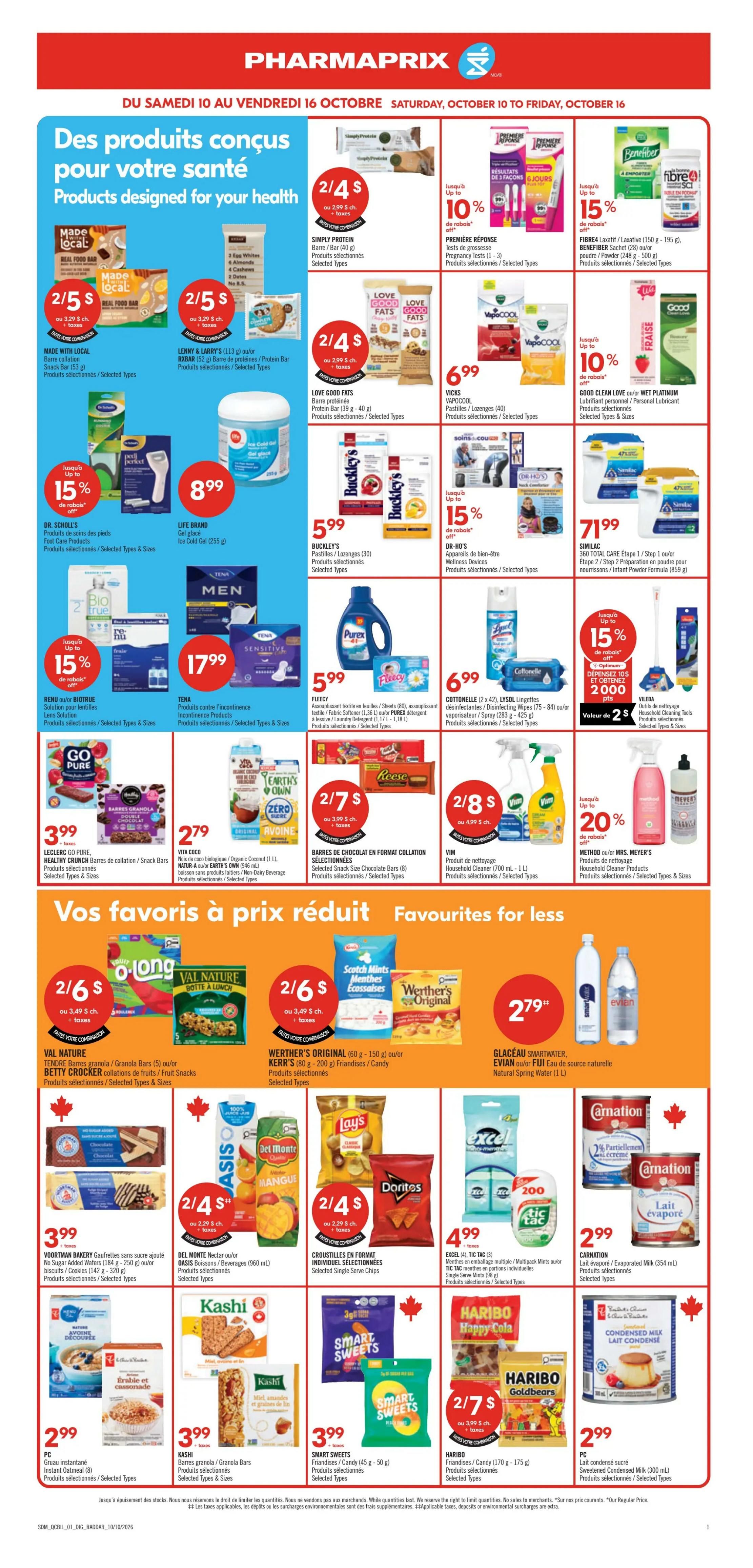 Pharmaprix Flyer October 10 to 16