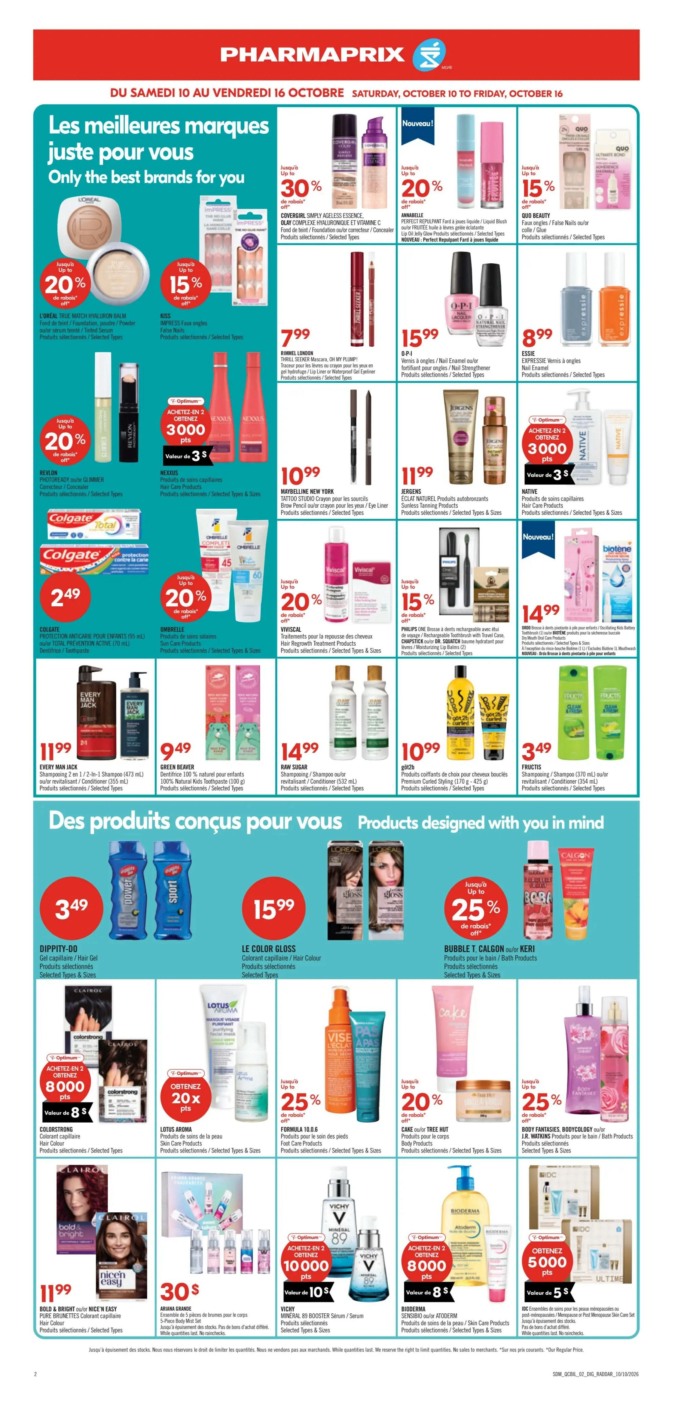 Pharmaprix Flyer October 10 to 16