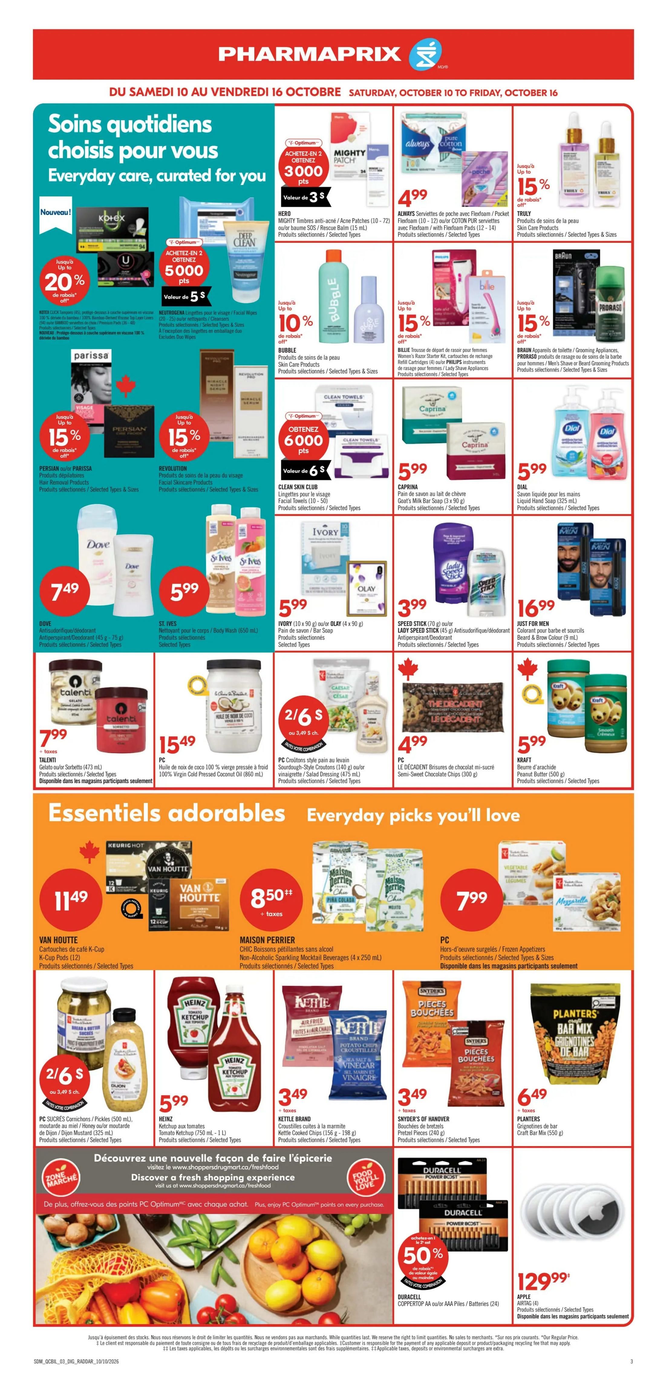 Pharmaprix Flyer October 10 to 16