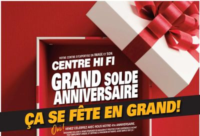 Centre Hi-Fi Flyer October 9 to 15