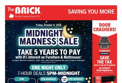 The Brick Flyer October 9 to 21