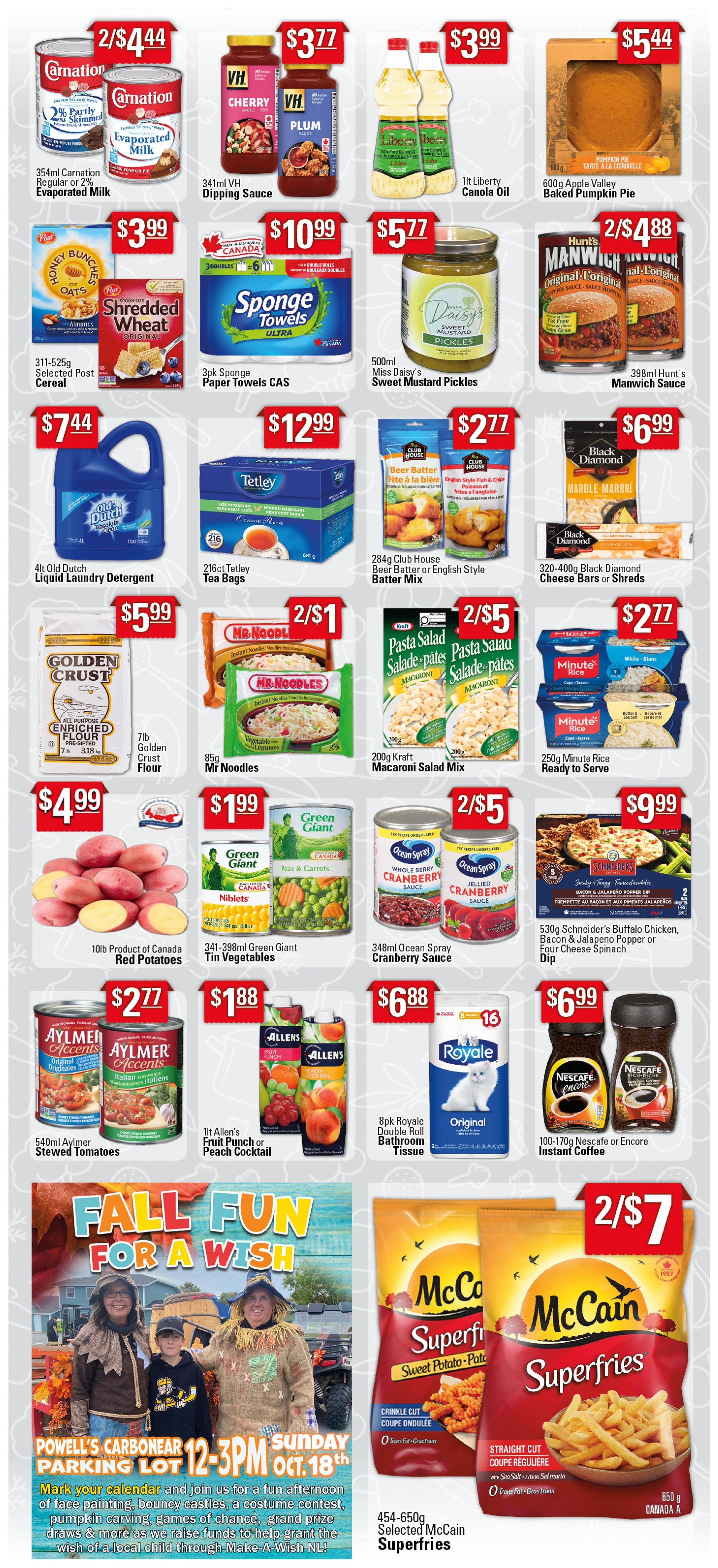 Powell's Supermarket Flyer October 8 to 14