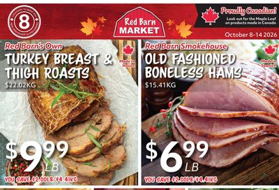 Red Barn Market Flyer October 8 to 14