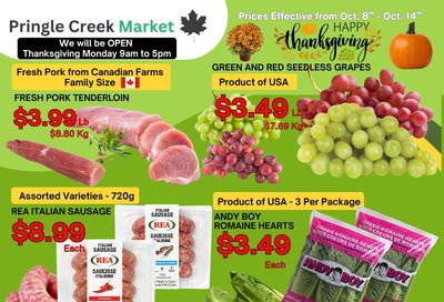 Pringle Creek Market Flyer October 8 to 14