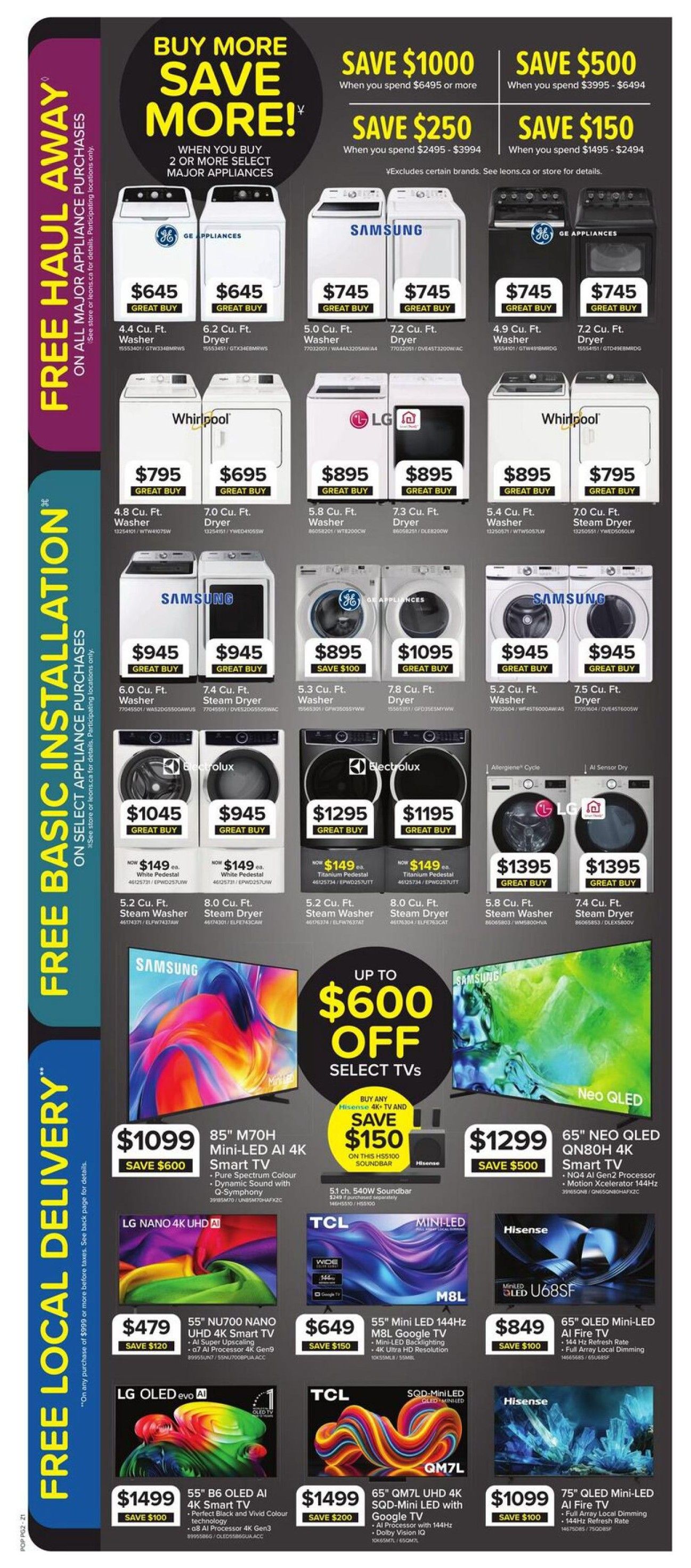 Leon’s Flyer October 8 to 14