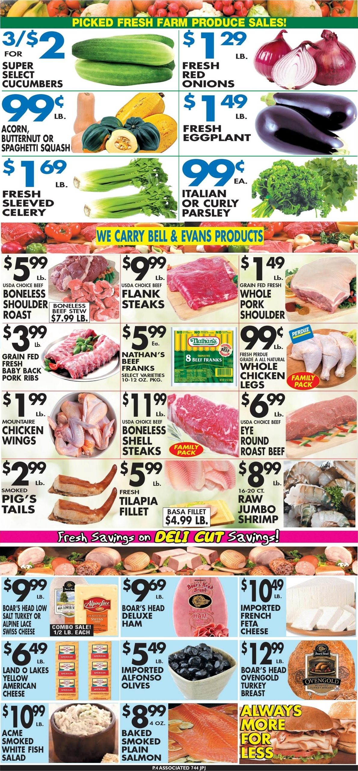 Associated Supermarkets (Pound Ridge Area, NY) Weekly Ad October 2 - 8, 2026