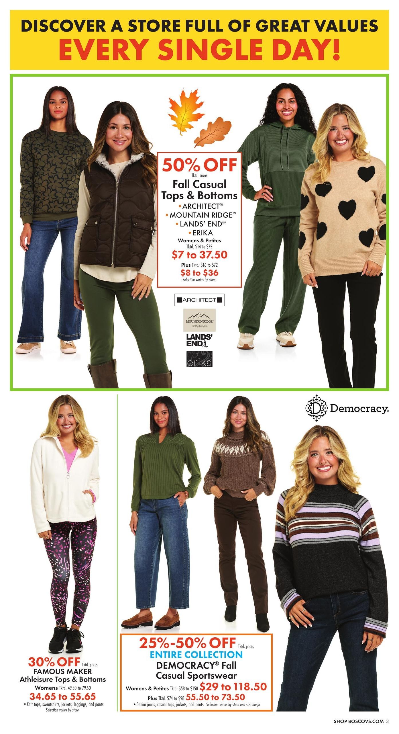 Boscov's Boscov’s Weekly Weekly Ad October 8 - 14, 2026