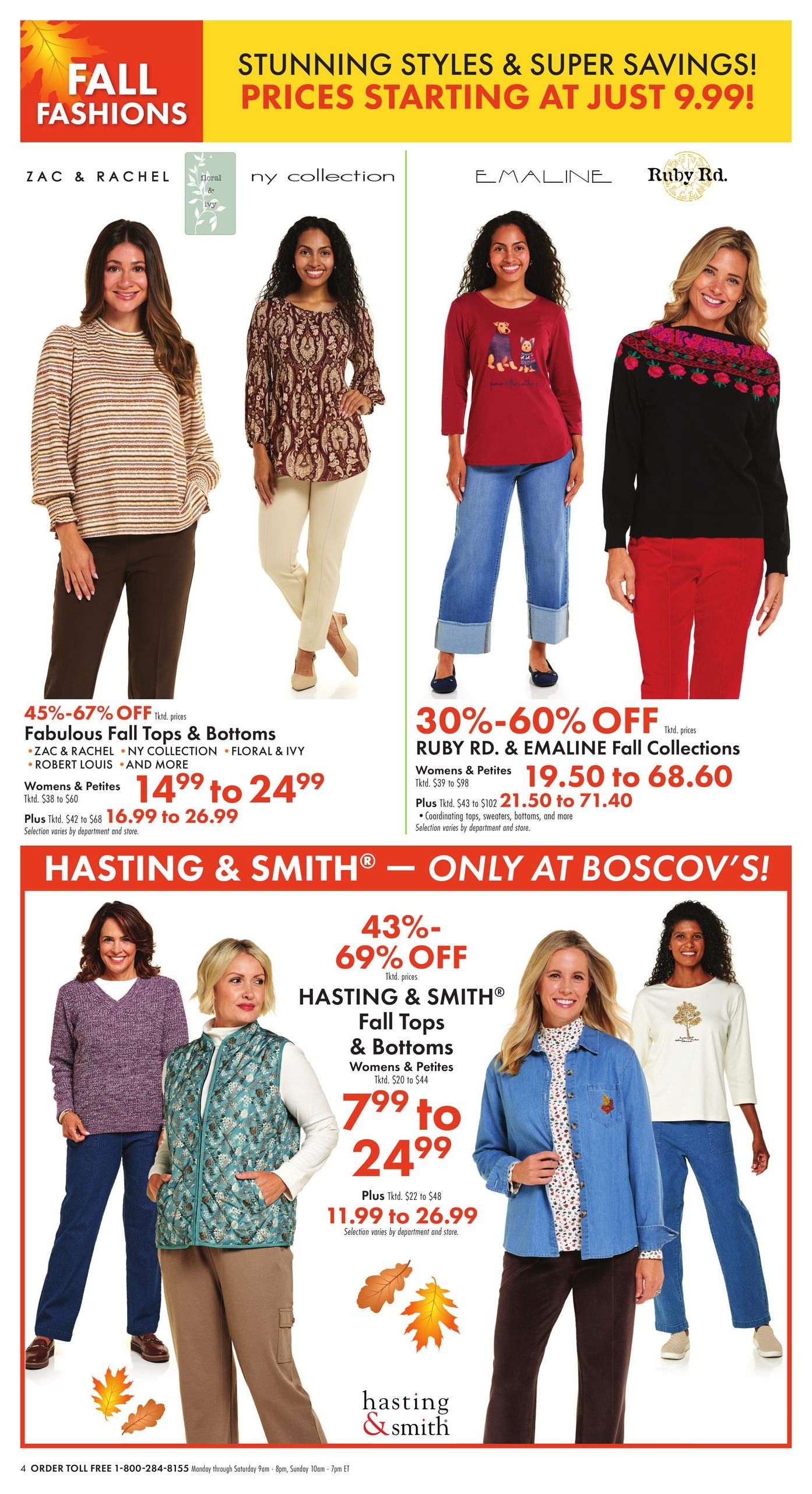 Boscov's Boscov’s Weekly Weekly Ad October 8 - 14, 2026