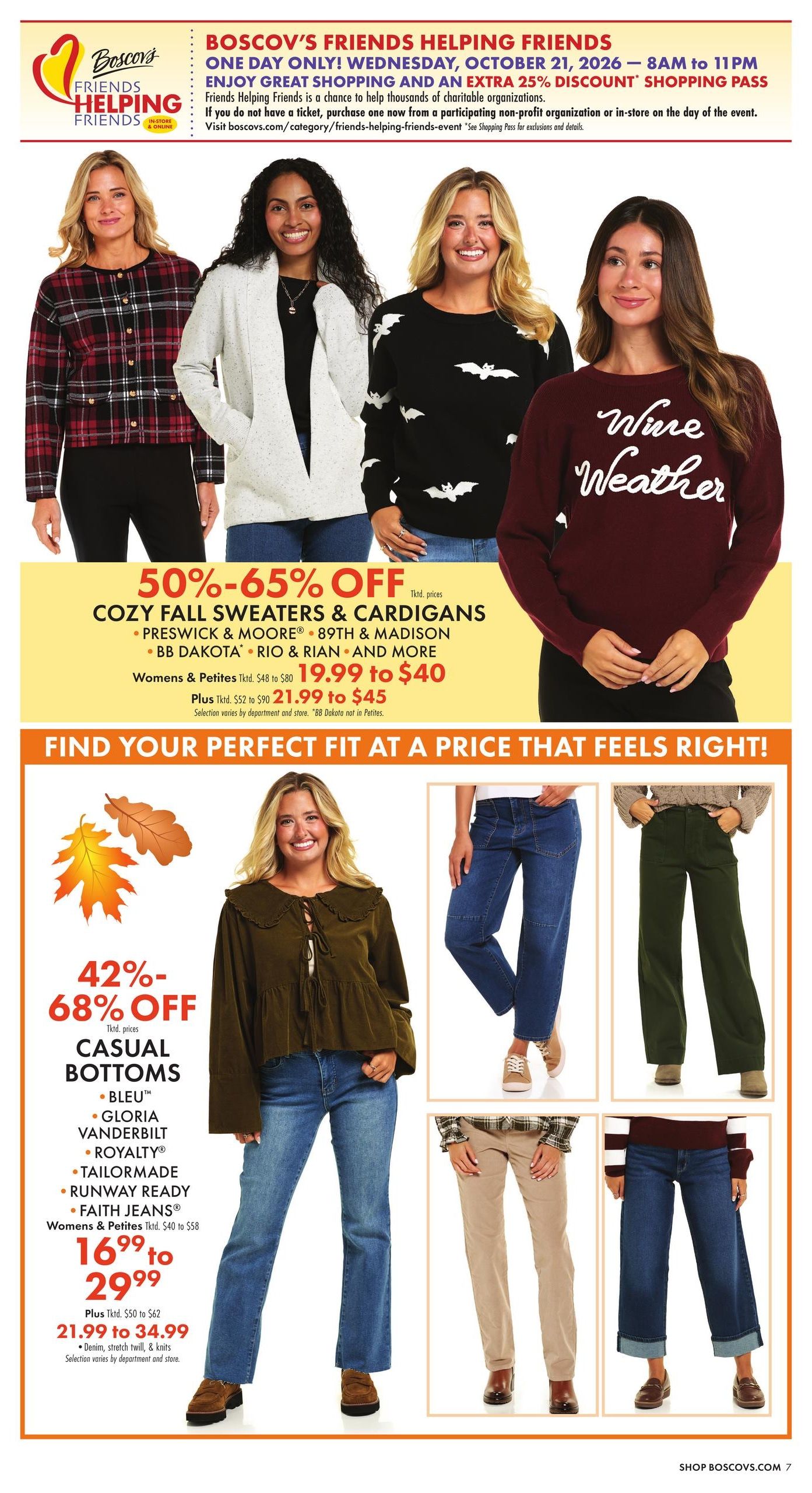 Boscov's Boscov’s Weekly Weekly Ad October 8 - 14, 2026