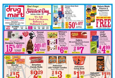 Discount Drug Mart (Ohio) Weekly Ad October 14 - 20, 2026