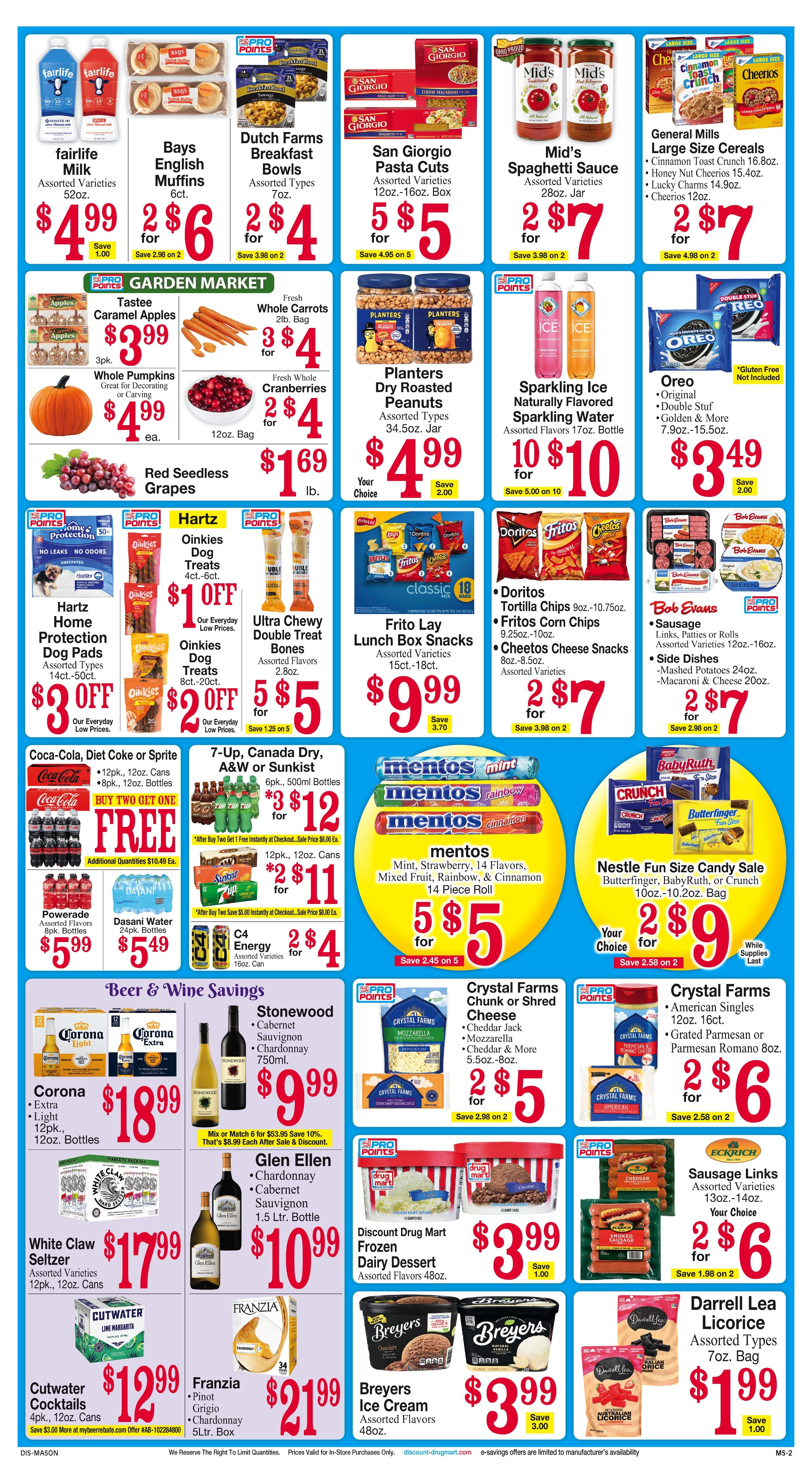 Discount Drug Mart (Ohio) Weekly Ad October 14 - 20, 2026