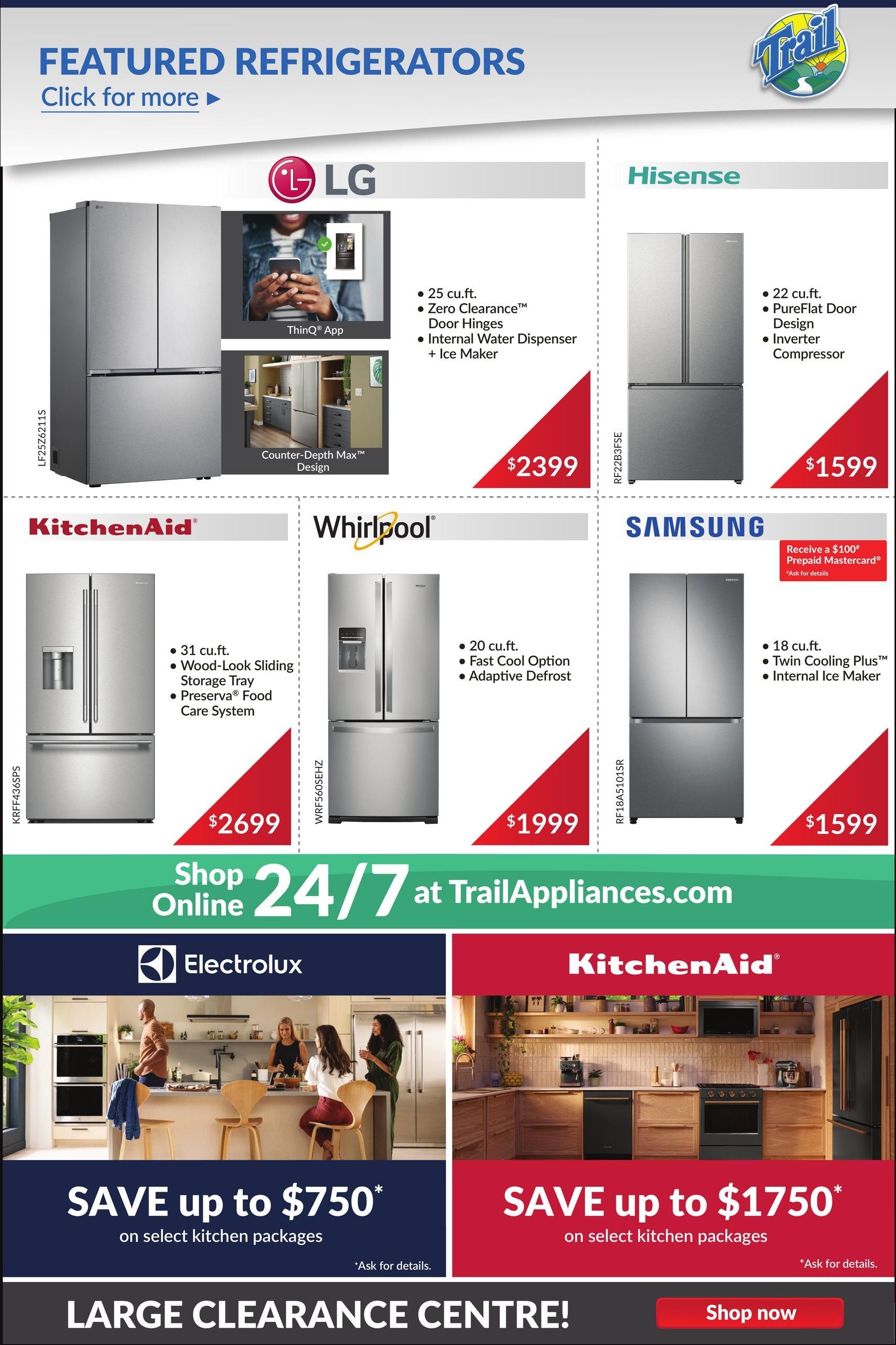 Trail Appliances (AB & SK) Flyer October 8 to 14