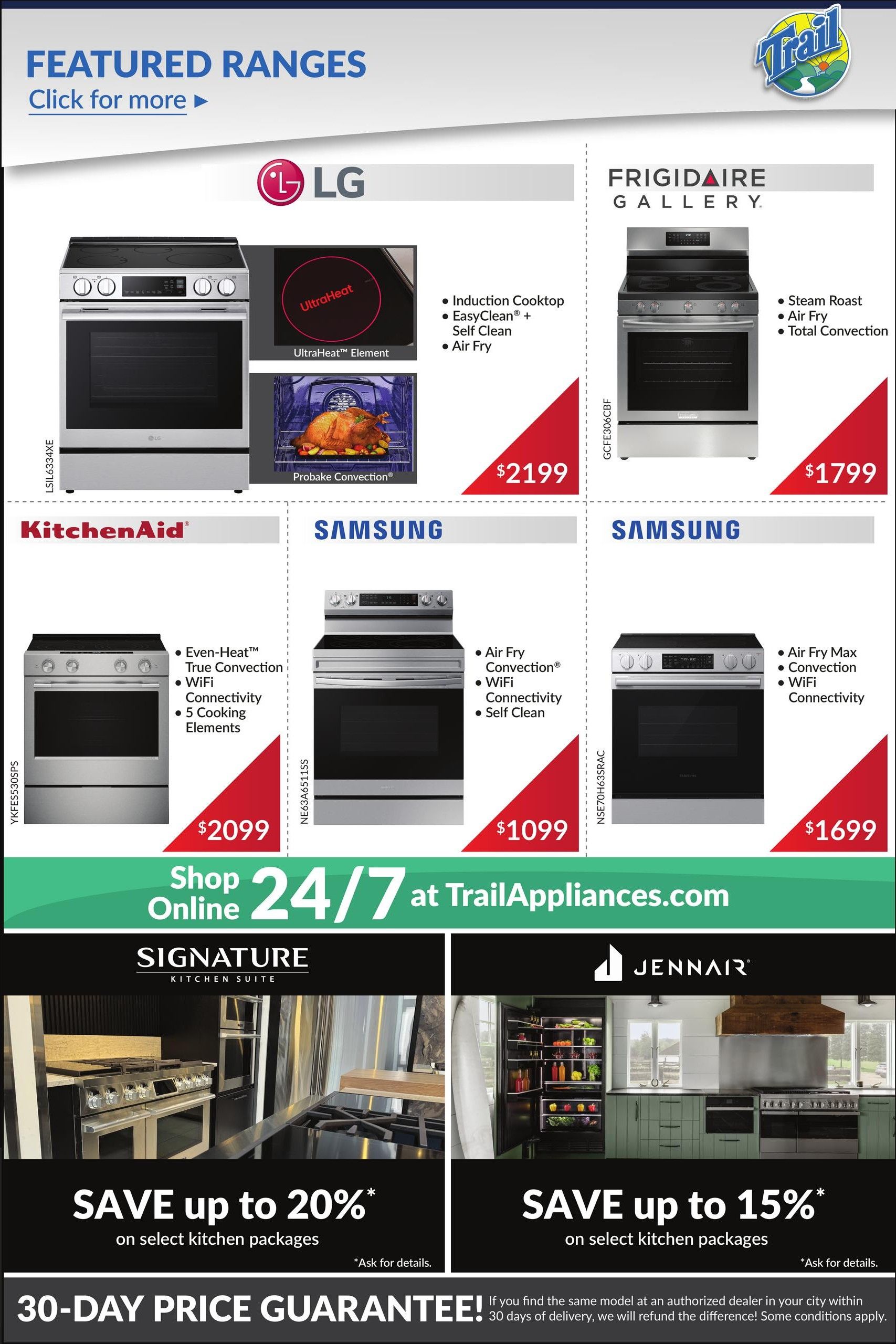 Trail Appliances (AB & SK) Flyer October 8 to 14