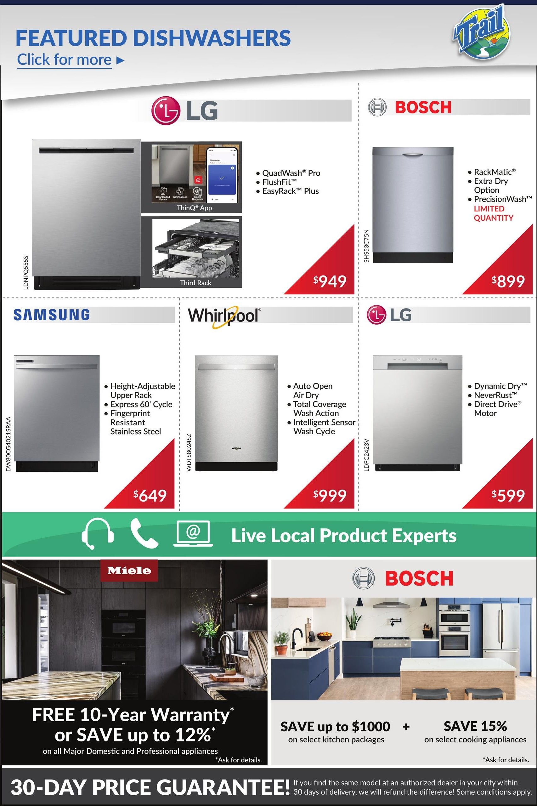 Trail Appliances (AB & SK) Flyer October 8 to 14