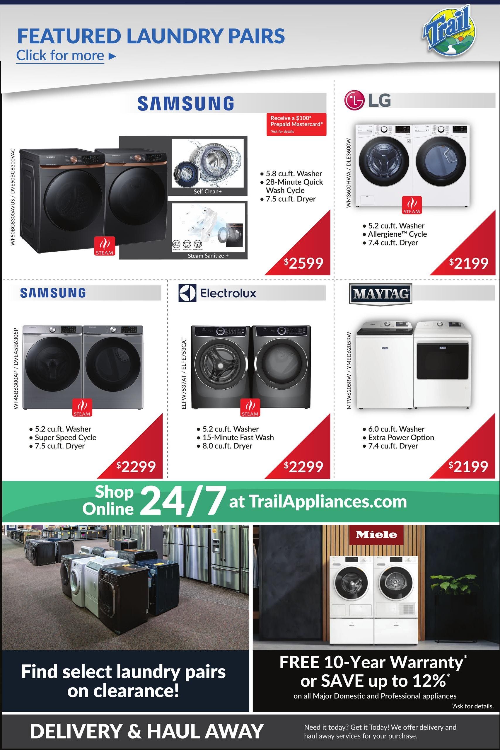 Trail Appliances (AB & SK) Flyer October 8 to 14