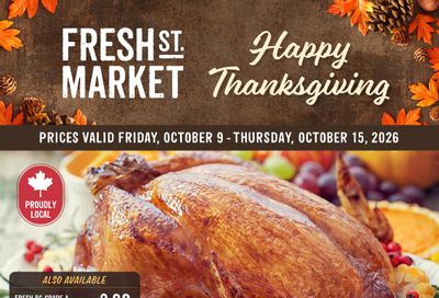 Fresh St. Market Flyer October 9 to 15