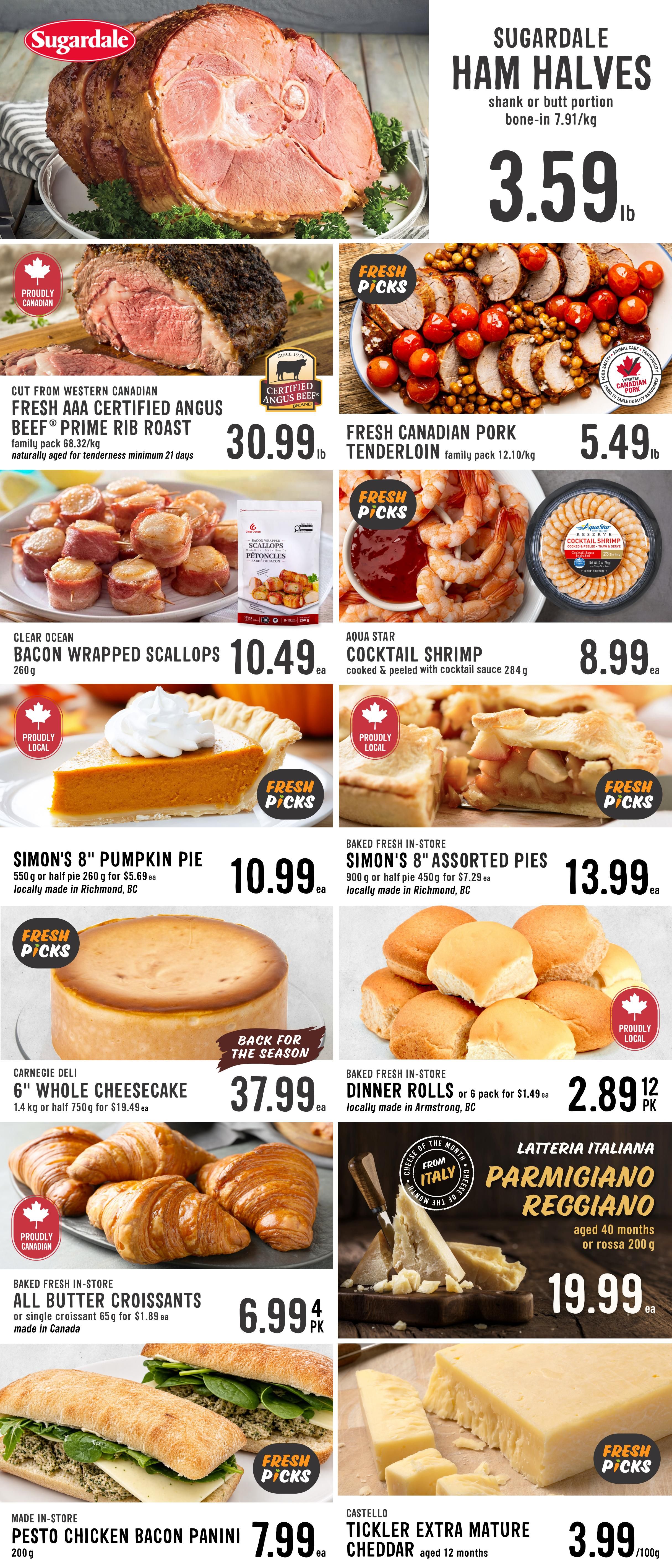 Fresh St. Market Flyer October 9 to 15