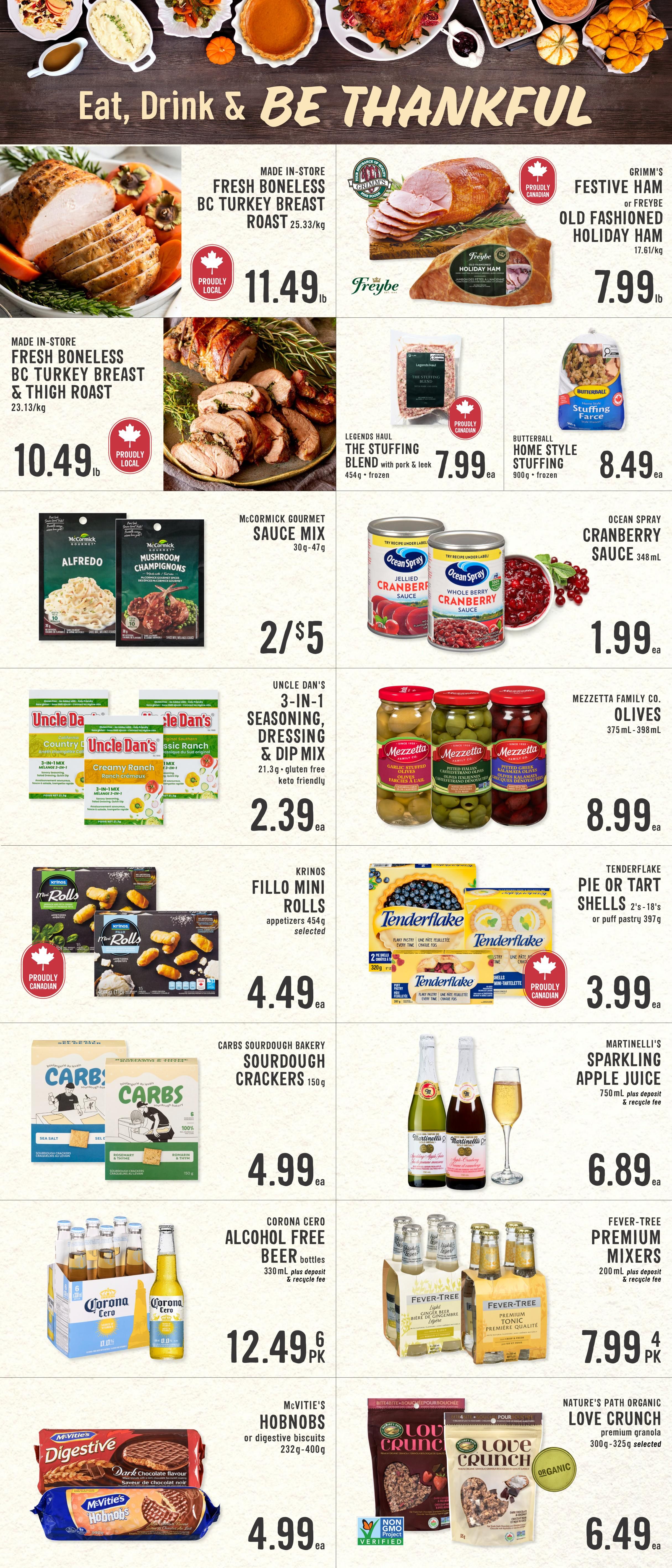 Fresh St. Market Flyer October 9 to 15