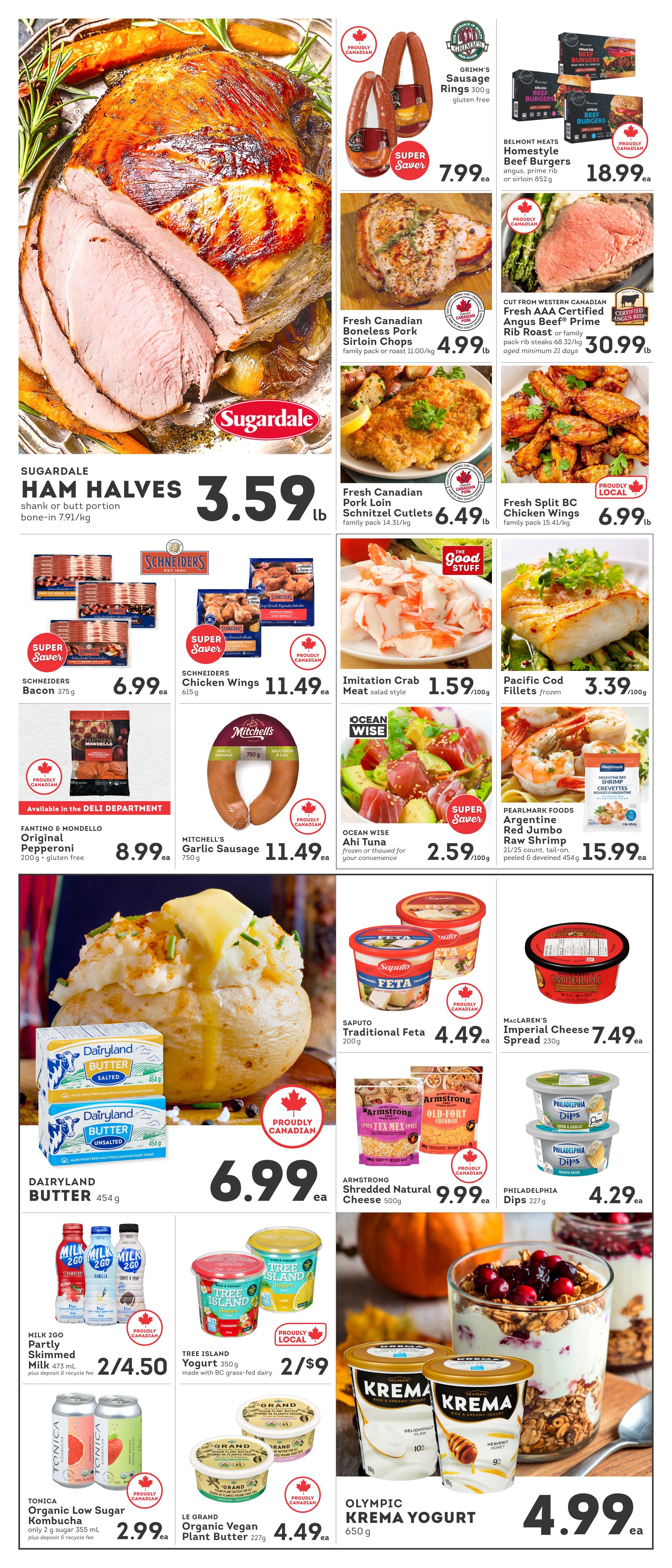 IGA Stores of BC Flyer October 9 to 15