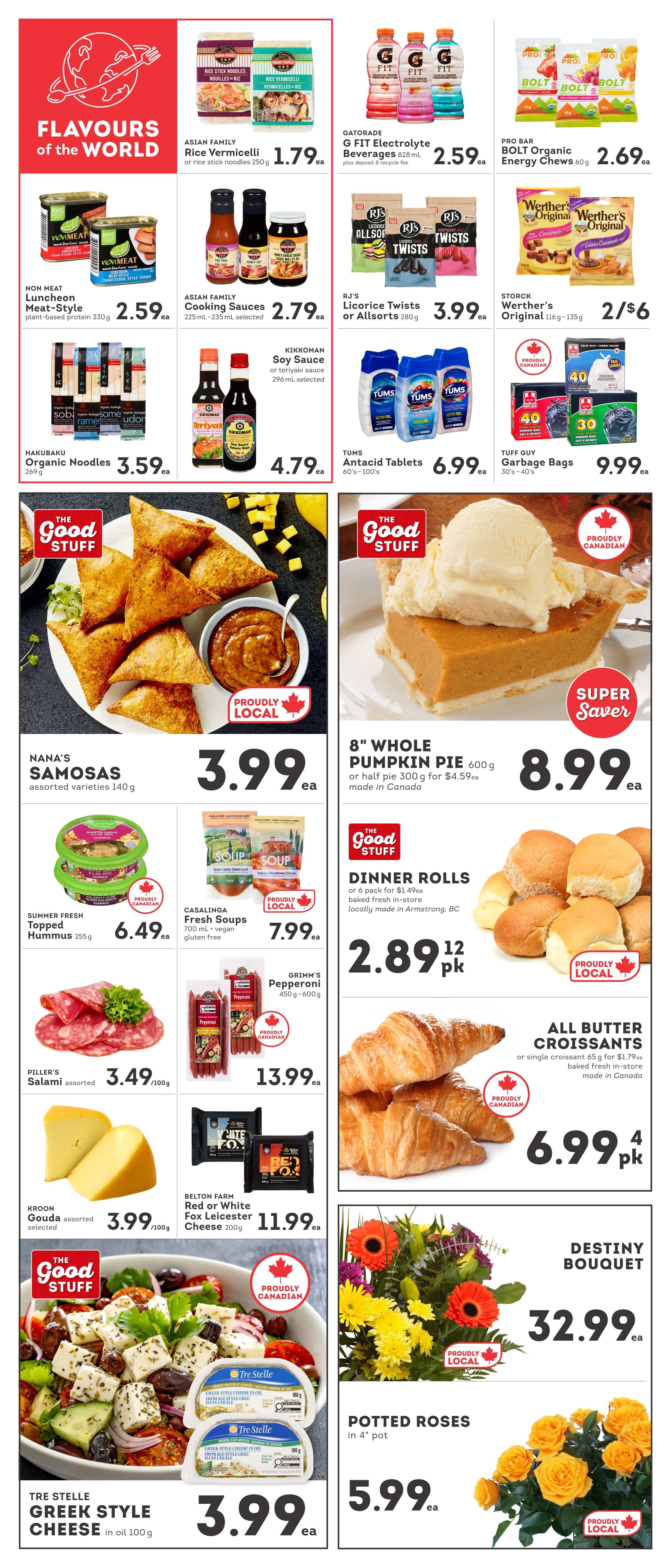 IGA Stores of BC Flyer October 9 to 15