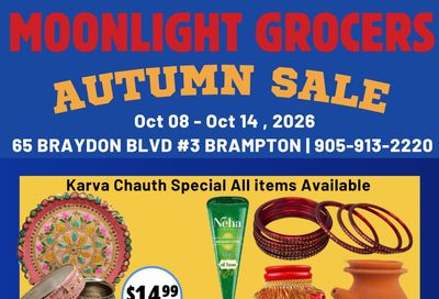 Moonlight Grocers Flyer October 8 to 14
